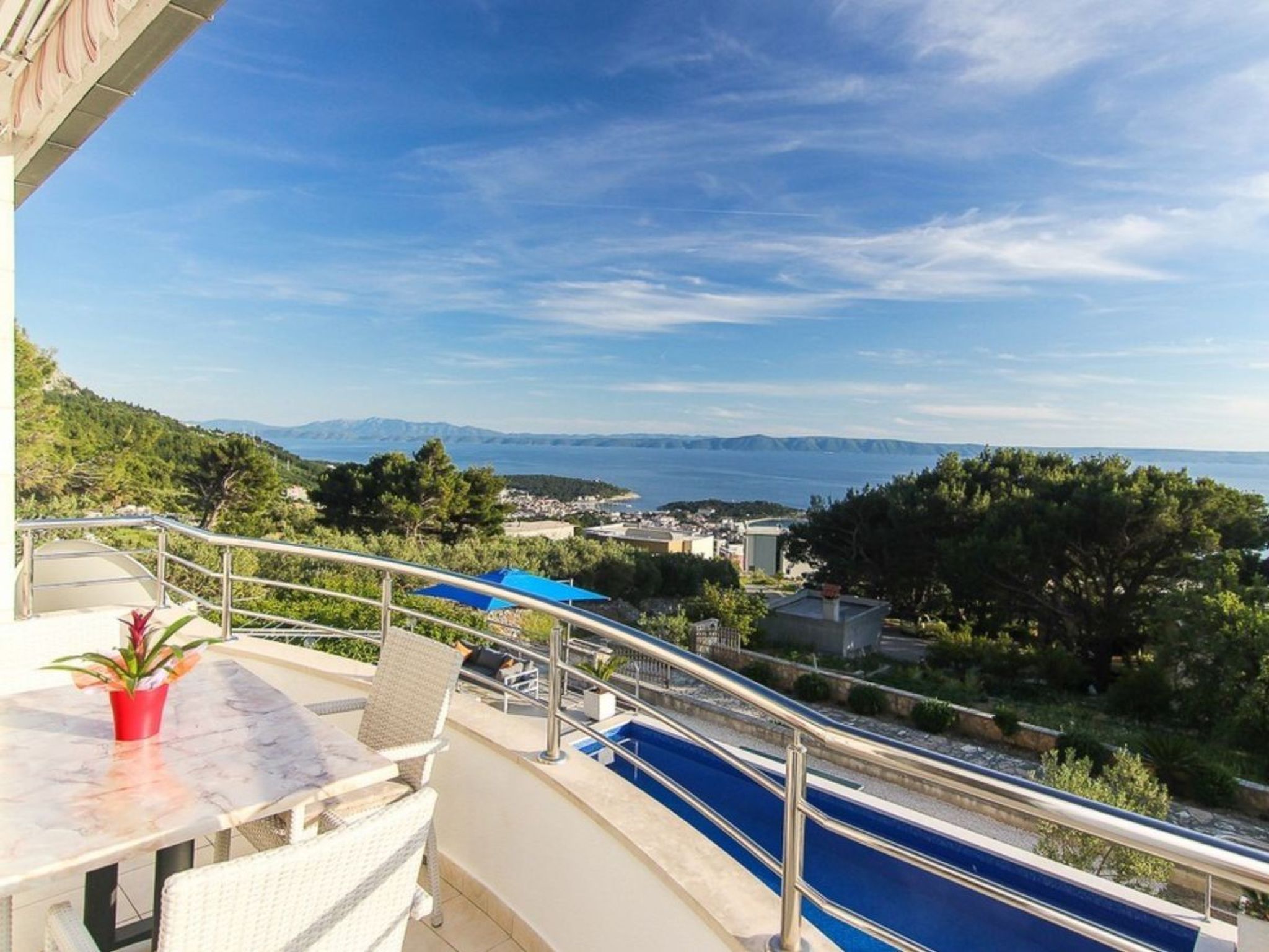 Villa Levanda mit privatem Pool-Dehors