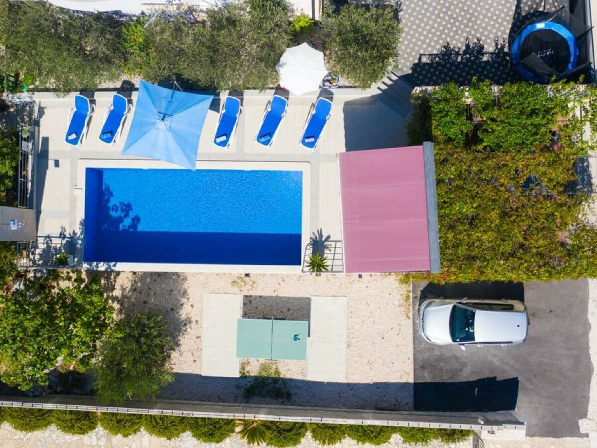 Villa Levanda mit privatem Pool-Dehors