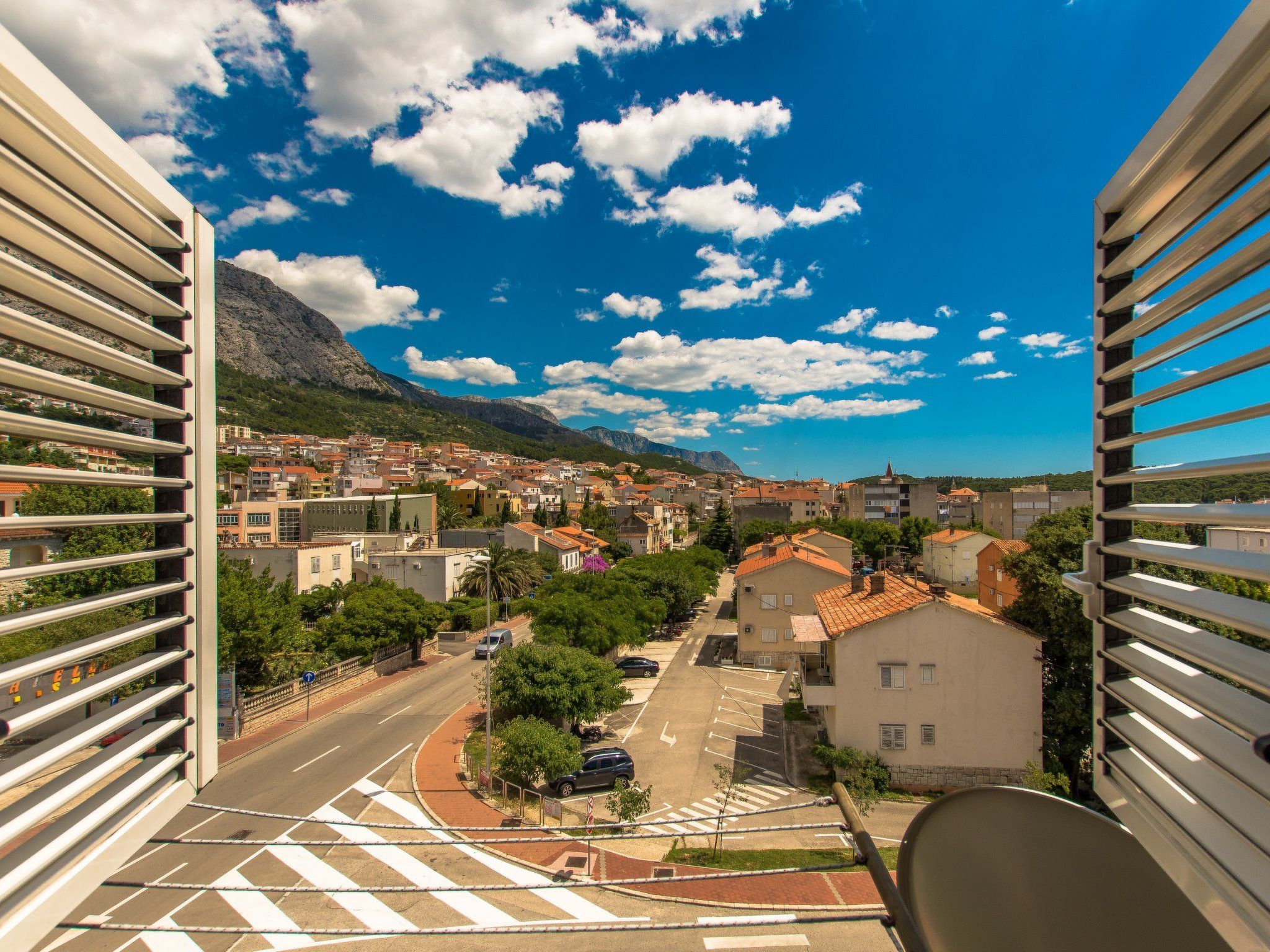 Schöne Ferienwohnung mit Stadtblick