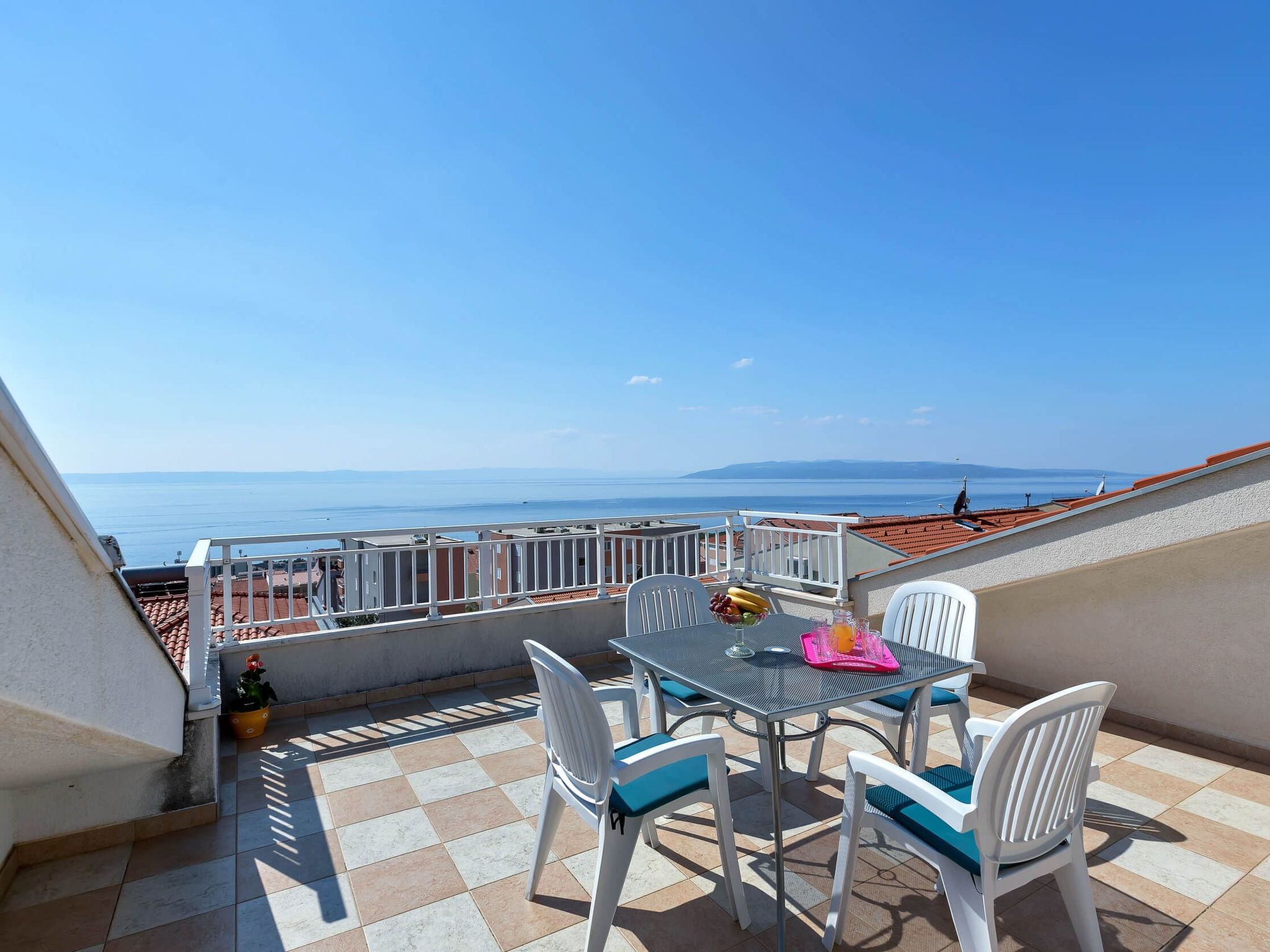 Vele Duplex-Wohnung mit Terrassen und Meerblick-Image-tags.info