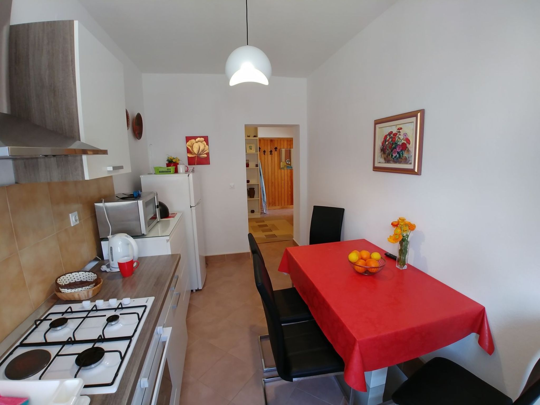 Geräumige Familienwohnung in Strandnähe-Dedans