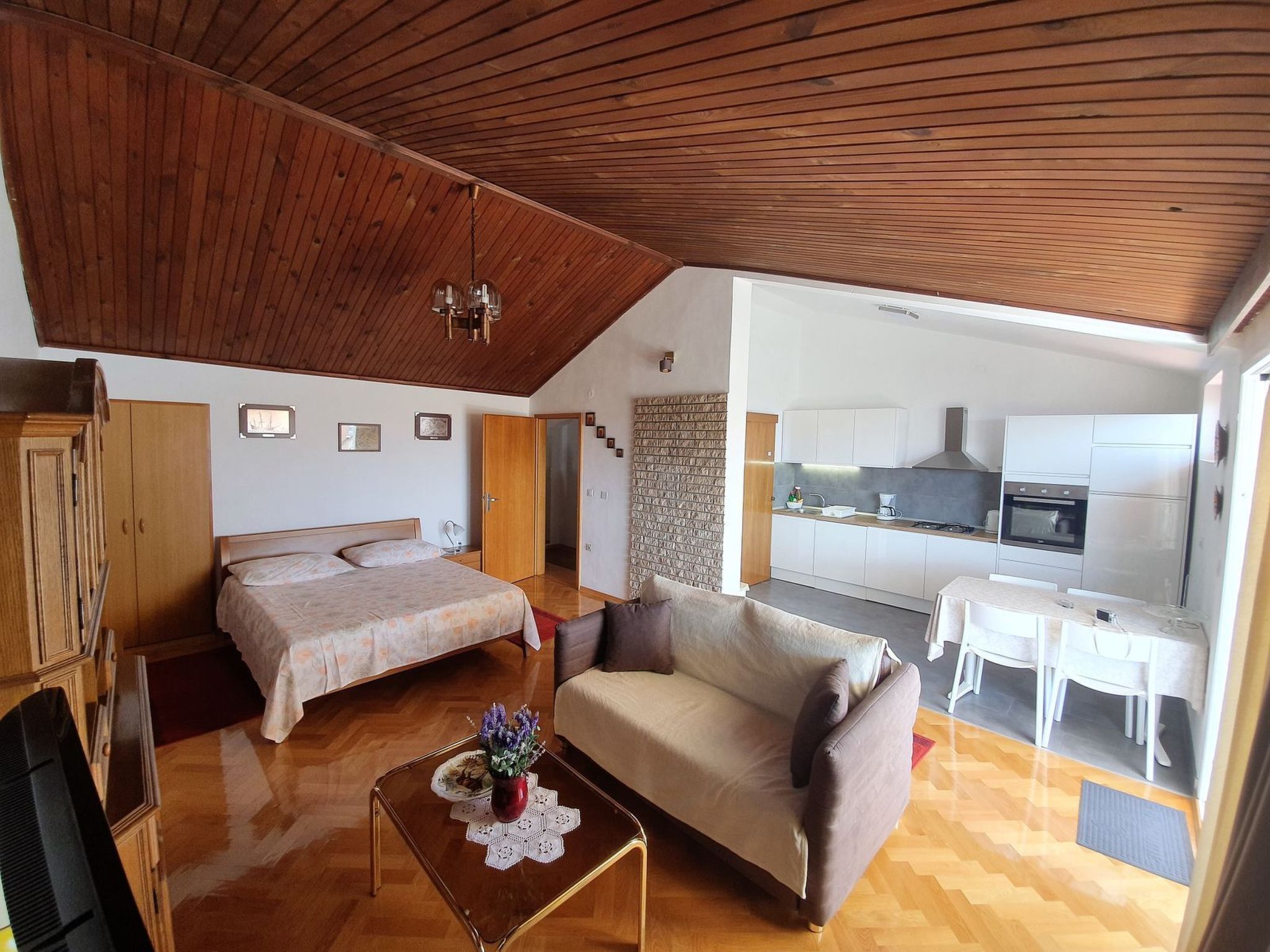 Penthouse-Studio mit Meerblick-Dedans