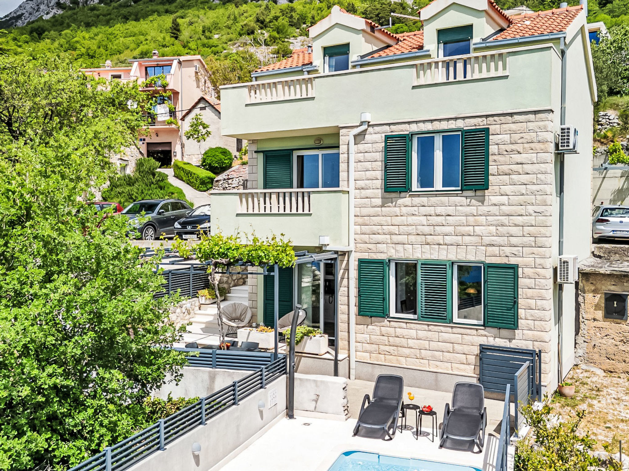 In Veliko Brdo mit Privatem Pool
