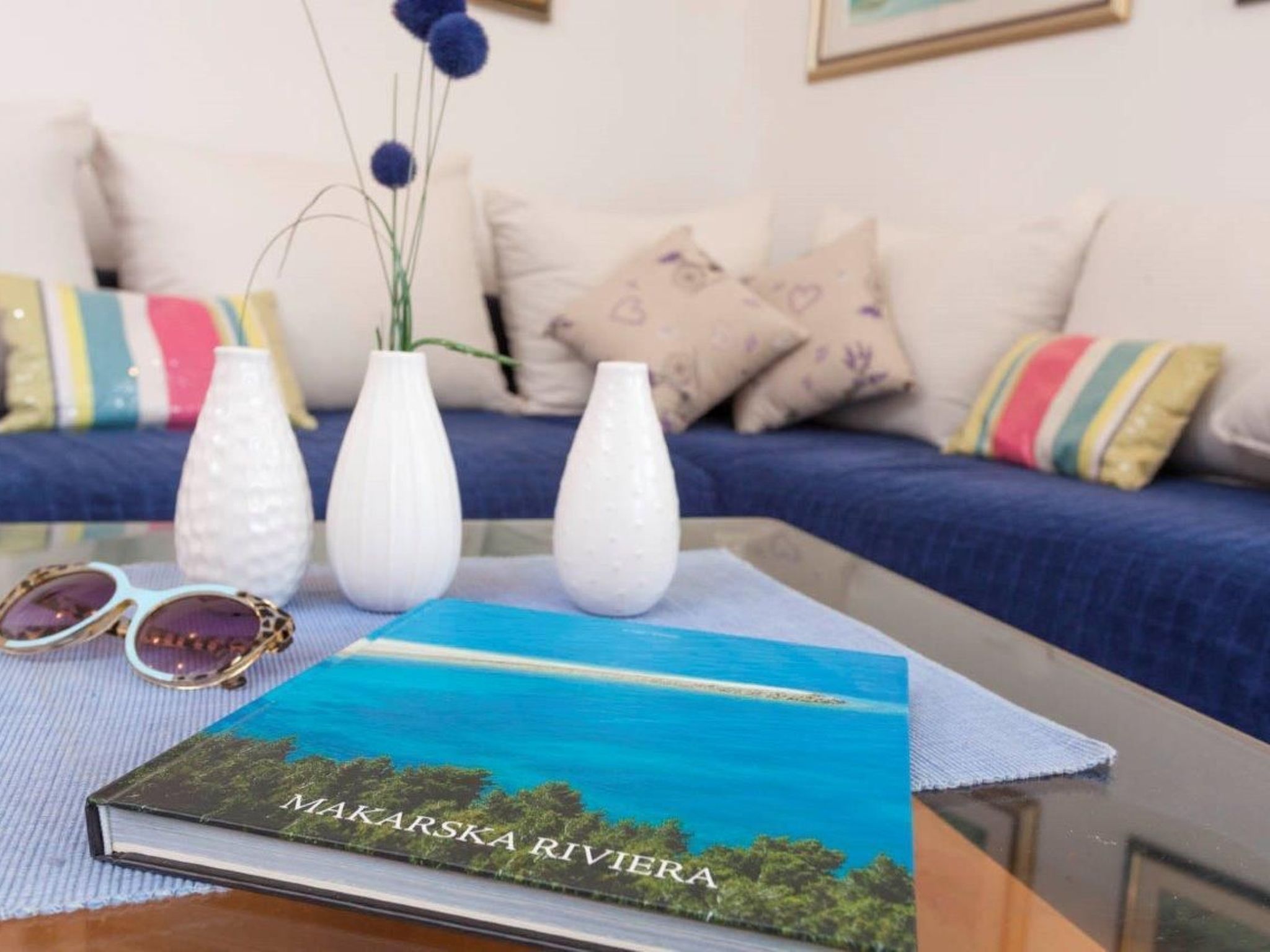 Mit Blick auf das Wasser