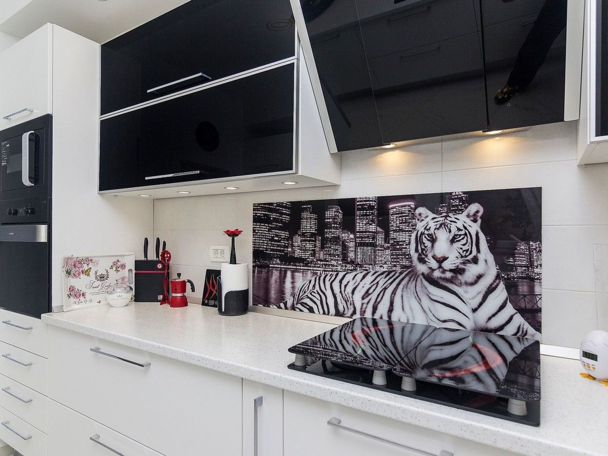 Penthousewohnung mit Whirlpool und Meerblick-Binnen