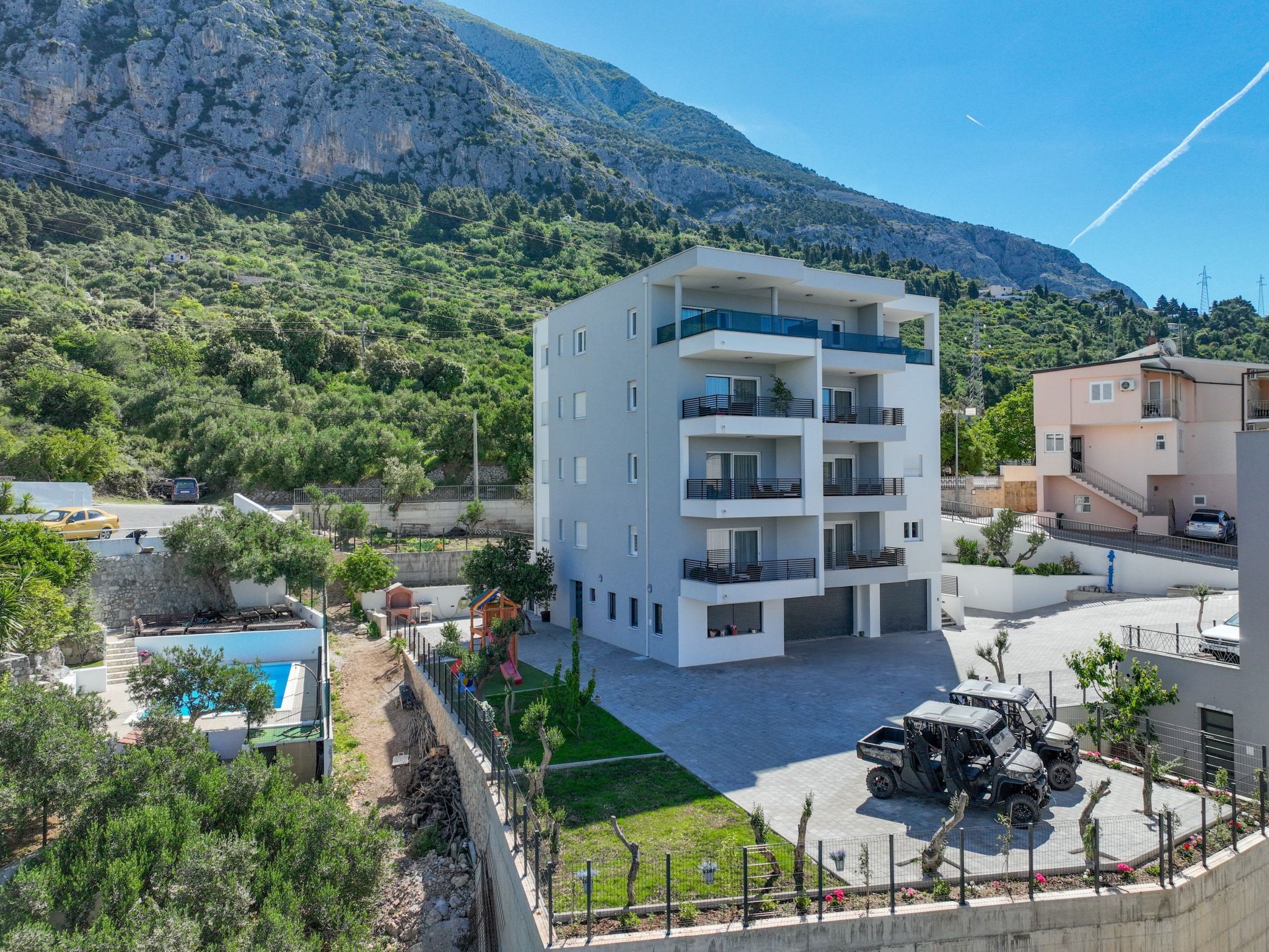 Apartman Ruzmarin: Ruim appartement met bergzicht nabij Makarska - foto 33