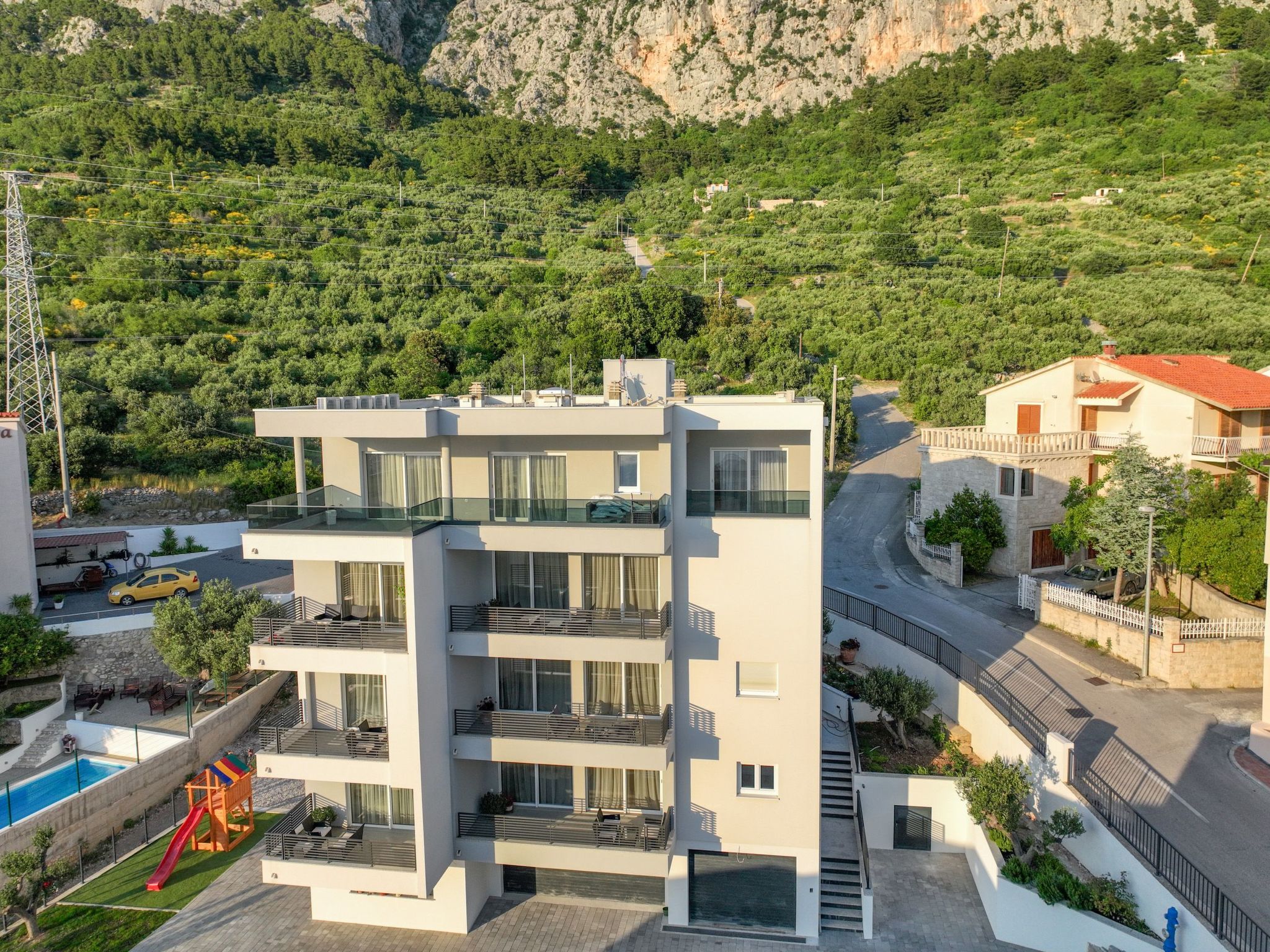 Apartman Ruzmarin: Ruim appartement met bergzicht nabij Makarska - foto 34