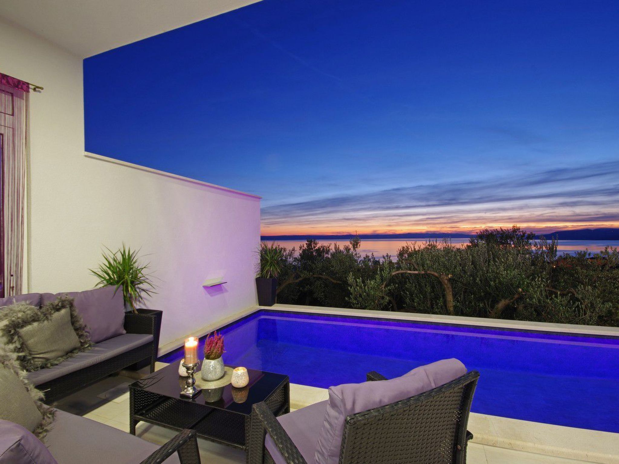 In Makarska mit Schöner Terrasse