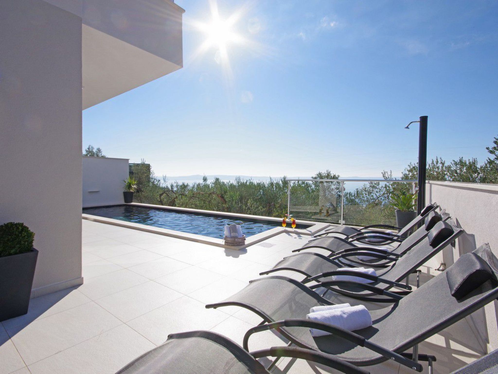 In Makarska mit Schöner Terrasse-Image-tags.info