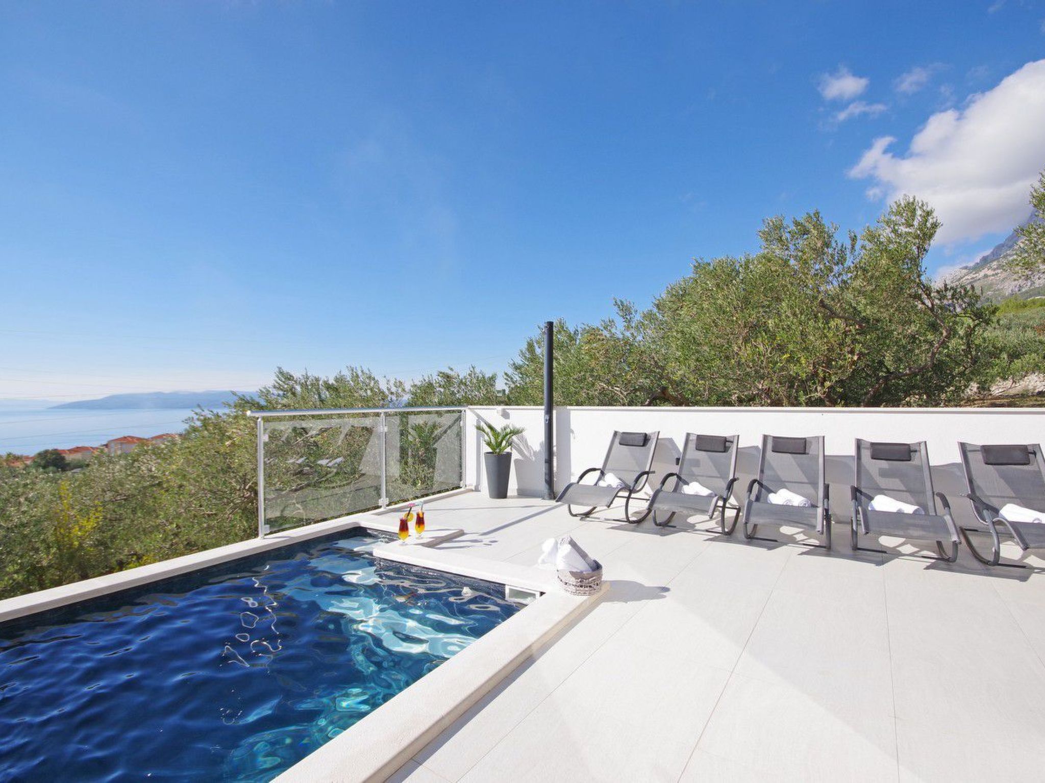 In Makarska mit Schöner Terrasse-Image-tags.info