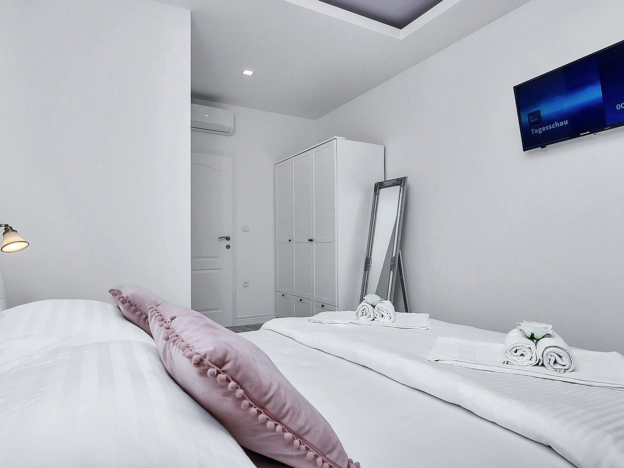 in Makarska mit Schöner Terrasse