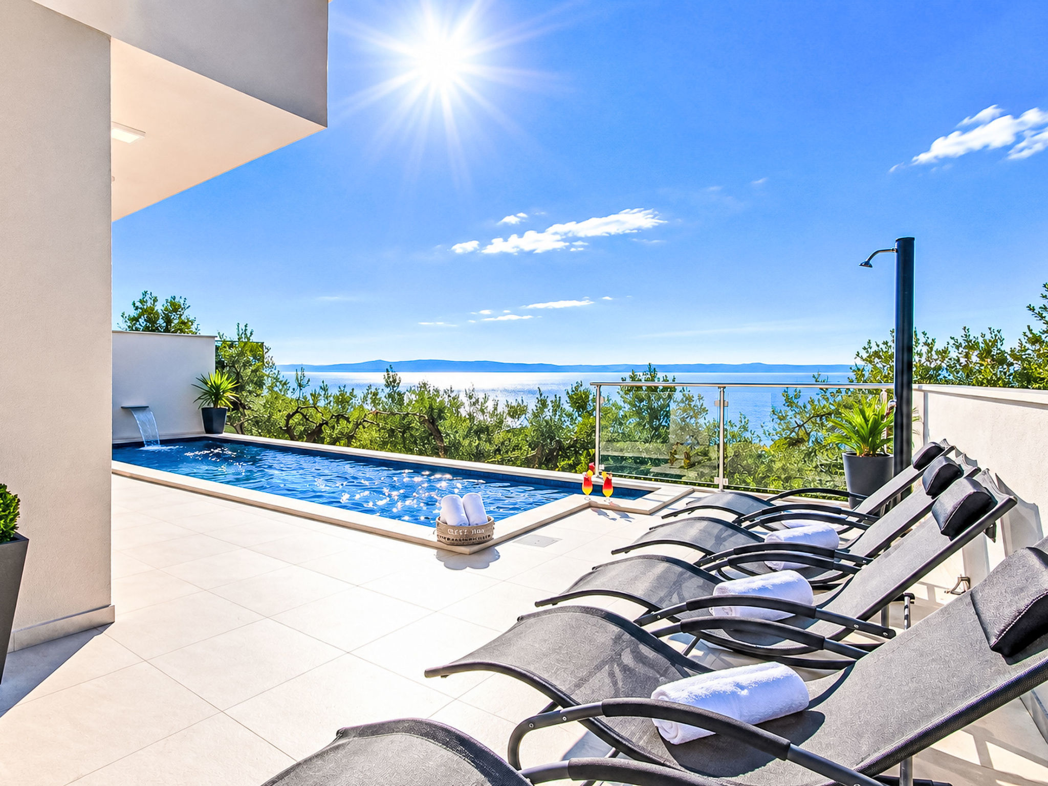 In Makarska mit Schöner Terrasse