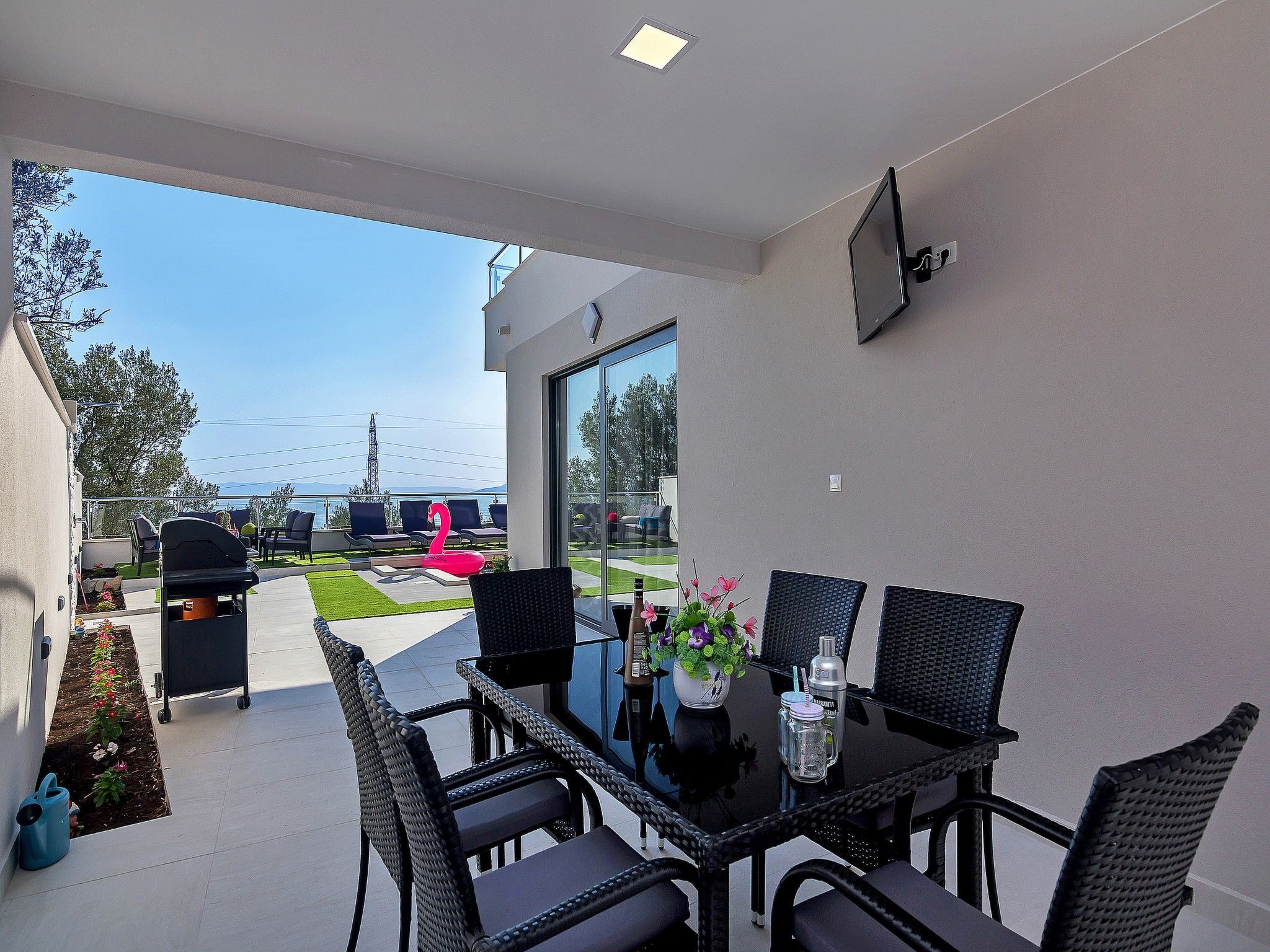 In Makarska mit Privatem Pool-Outside