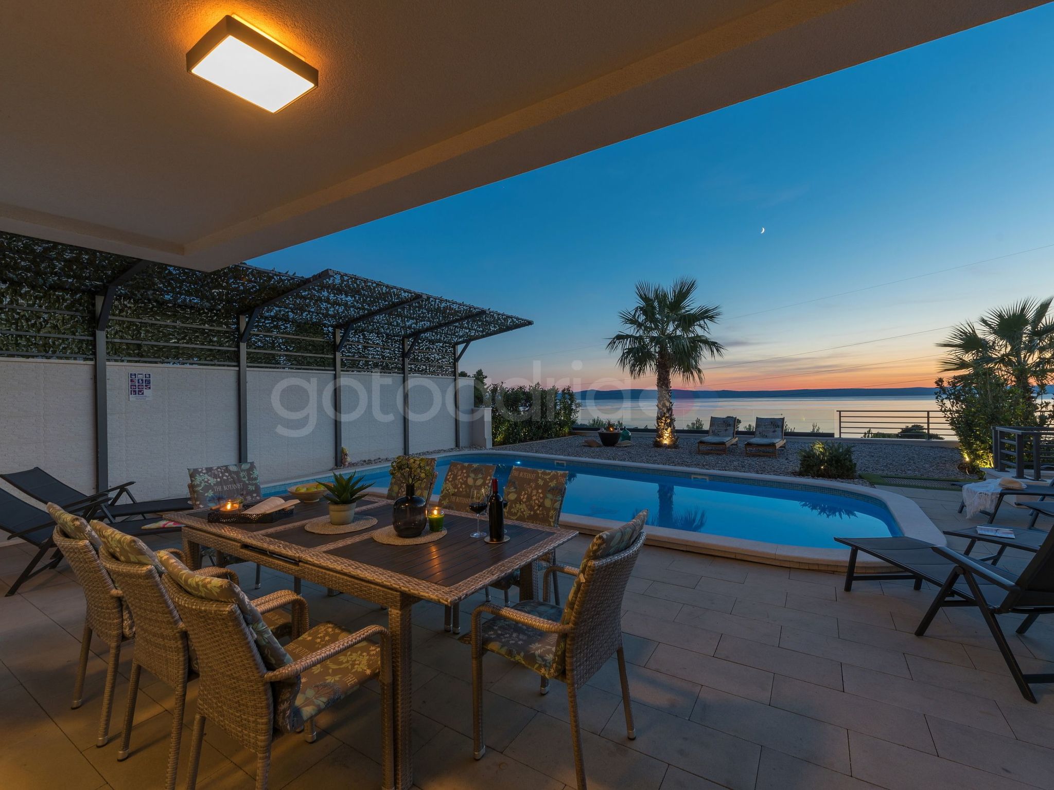 5 Sterne Blick - Privater Pool - Luxus Villa Ivizza-Dehors