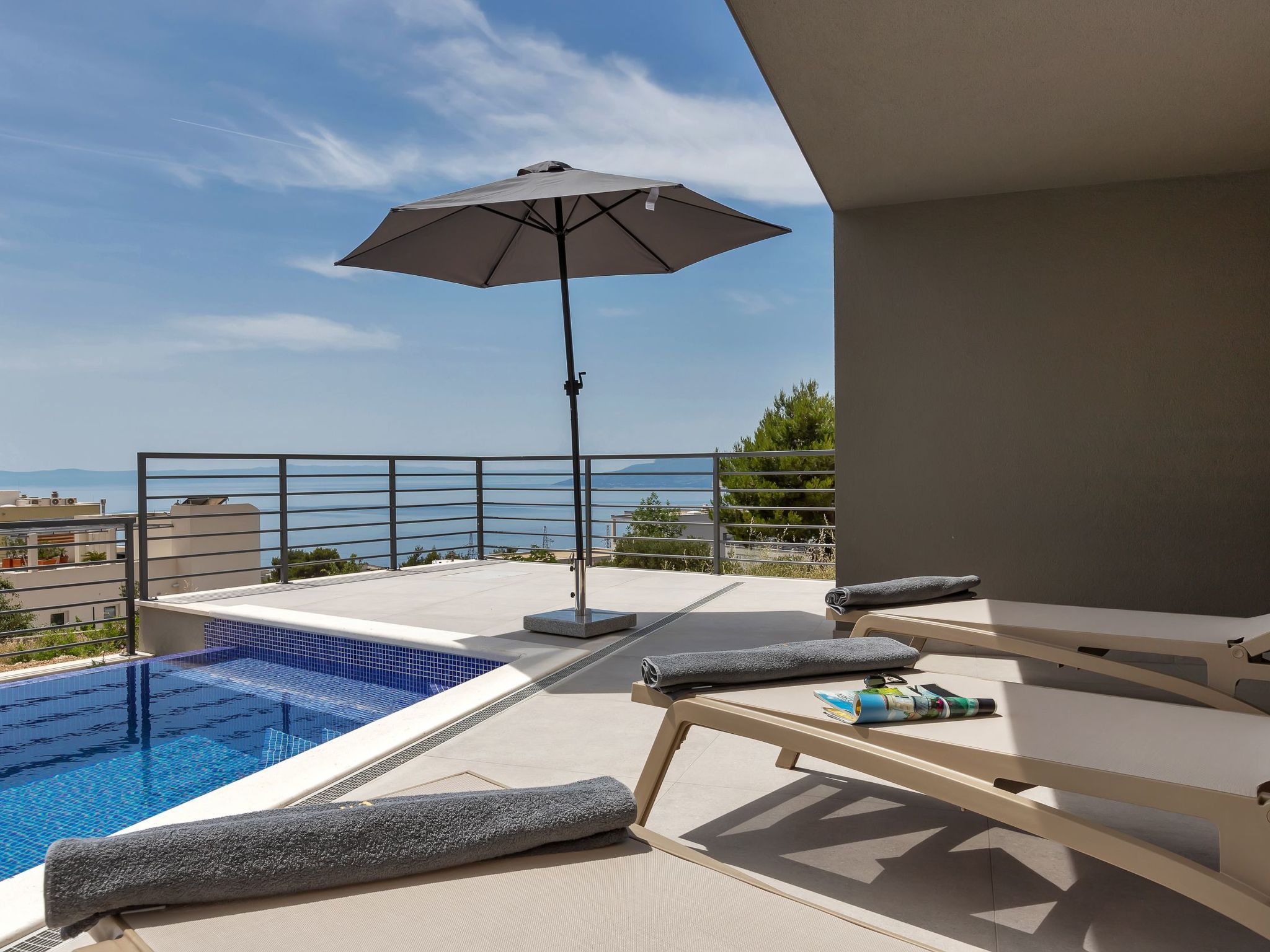 Villa Vip in Makarska mit beheiztem Pool und 4 Schafzimmern - Image-tags.info