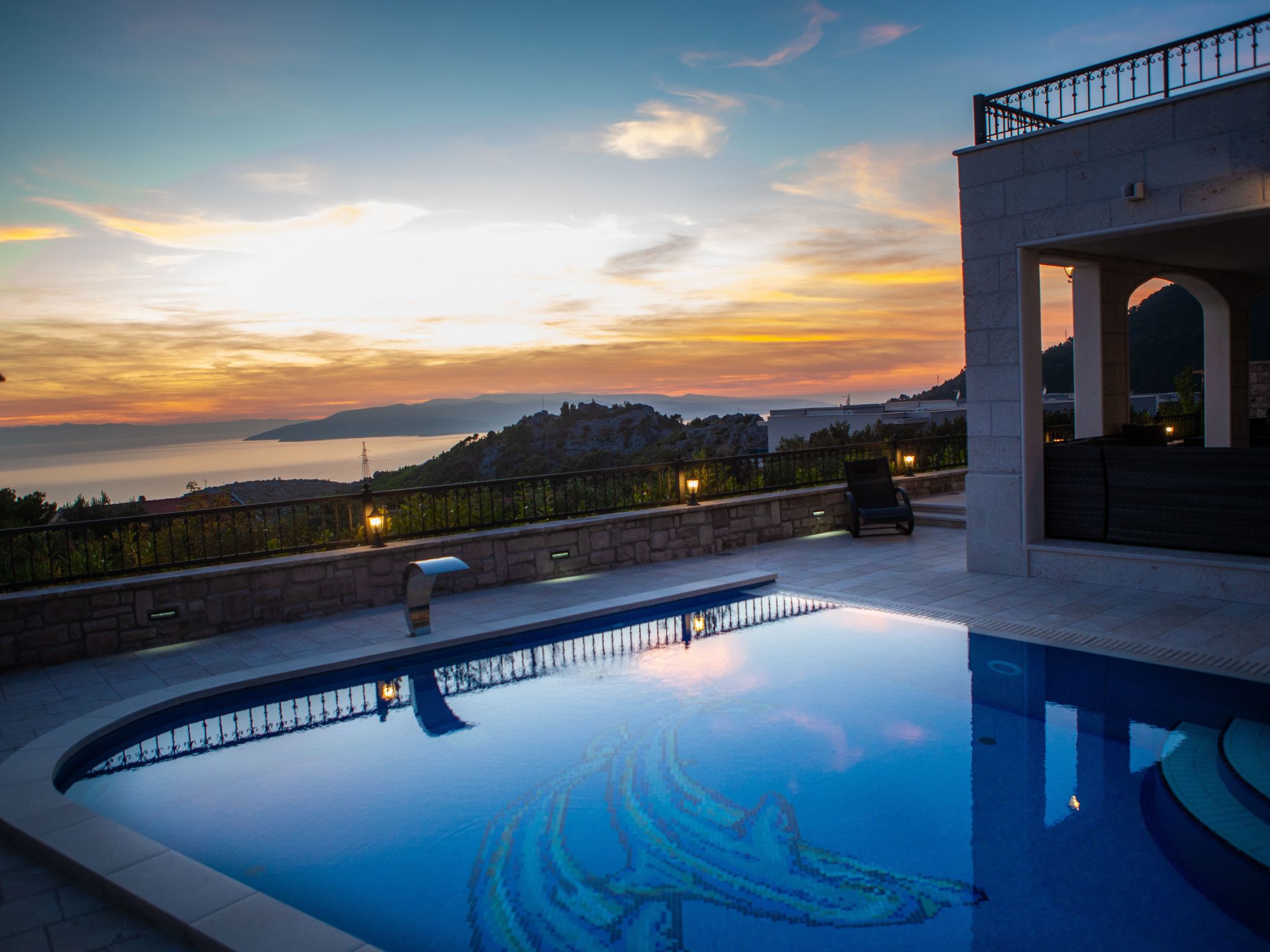 Villa Josip: Moderne Vrijstaande Villa met Privé Zwembad nabij Zee in Makarska - foto 24