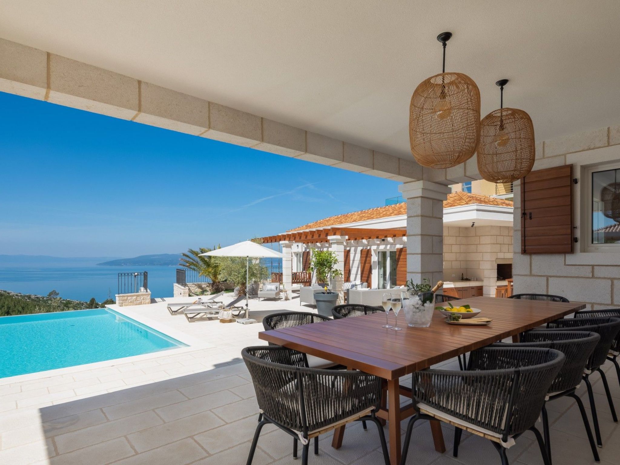 Villa Vespera mit atemberaubender Aussicht-Inside