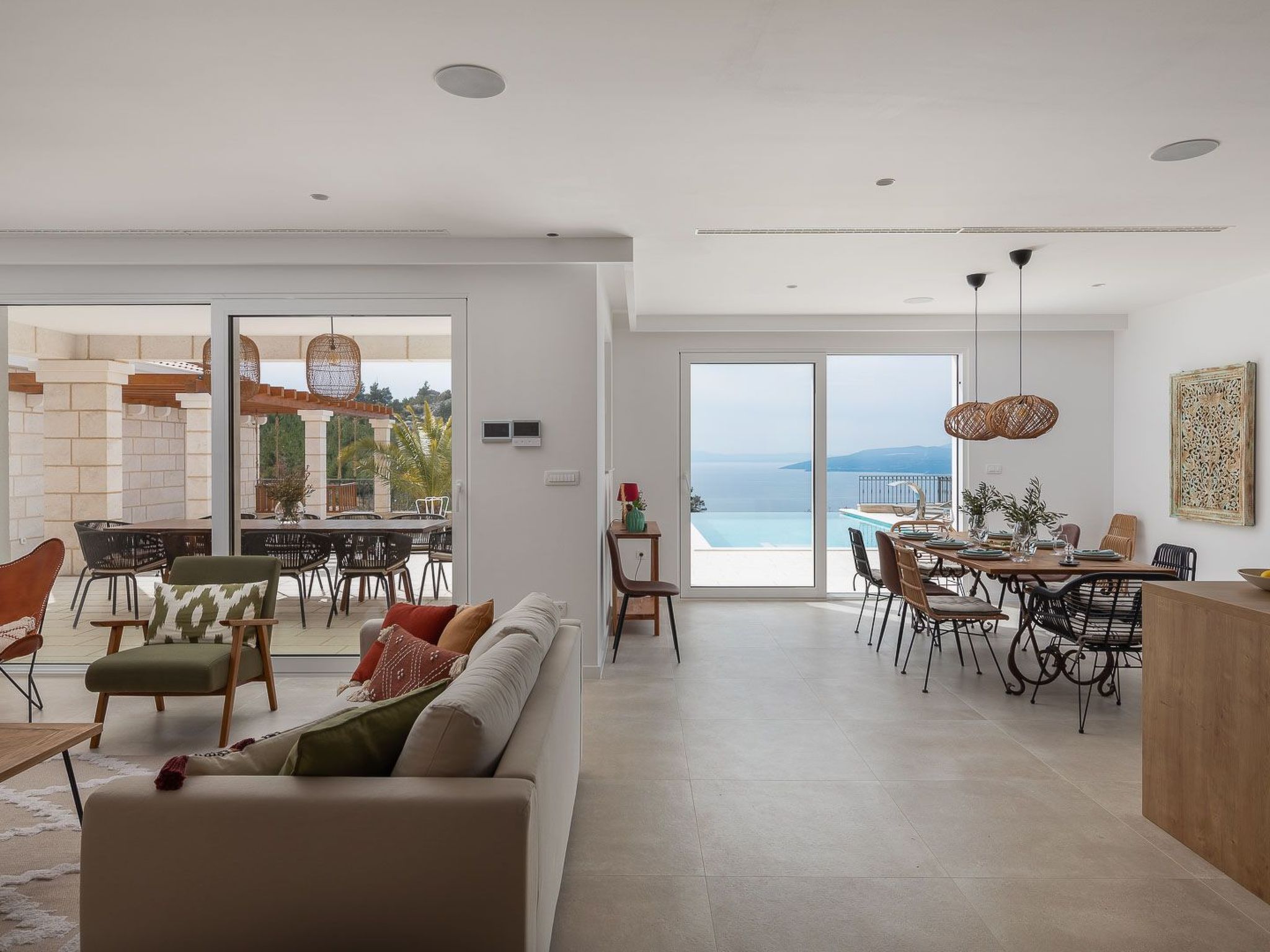 Villa Vespera mit atemberaubender Aussicht-Inside