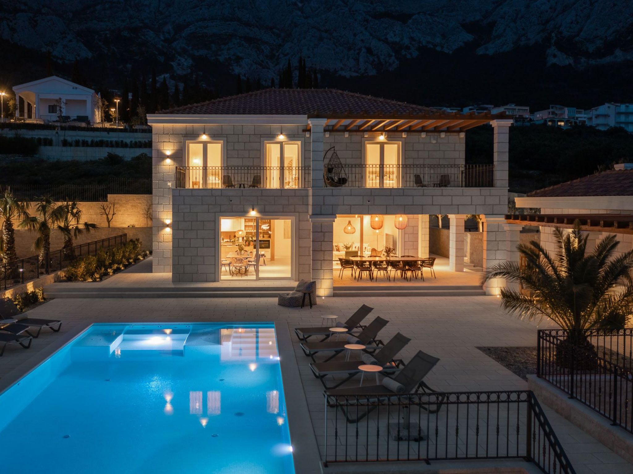 Villa Vespera mit atemberaubender Aussicht-Inside