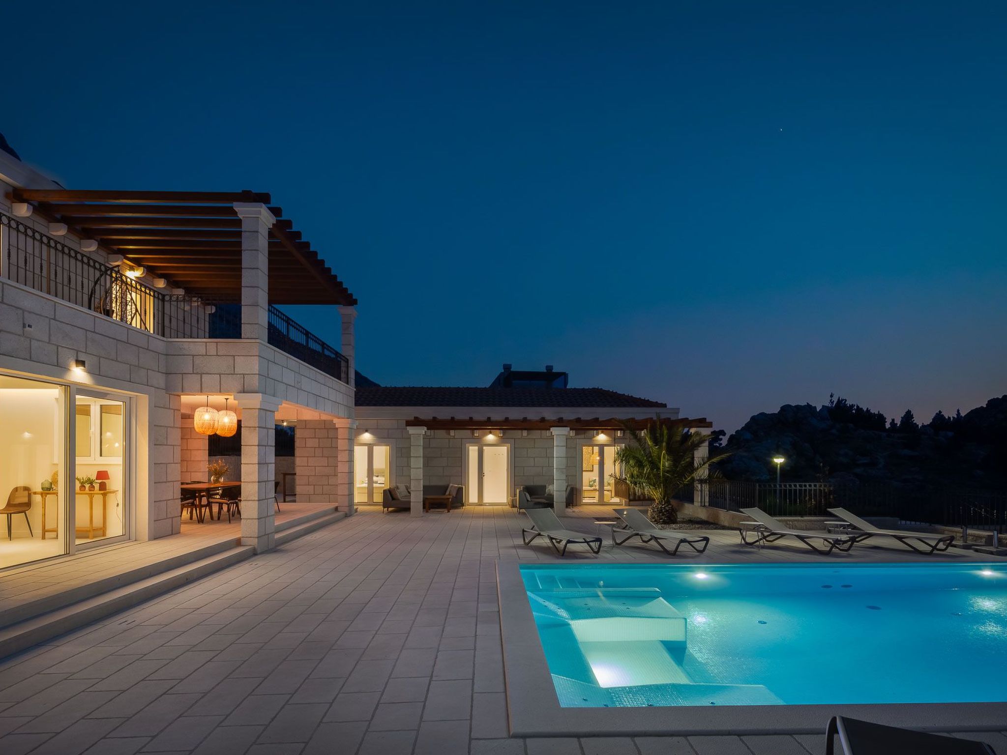 Villa Vespera mit atemberaubender Aussicht-Inside