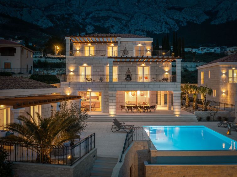Villa Salvina Mit Beheiztem Pool - Makarska