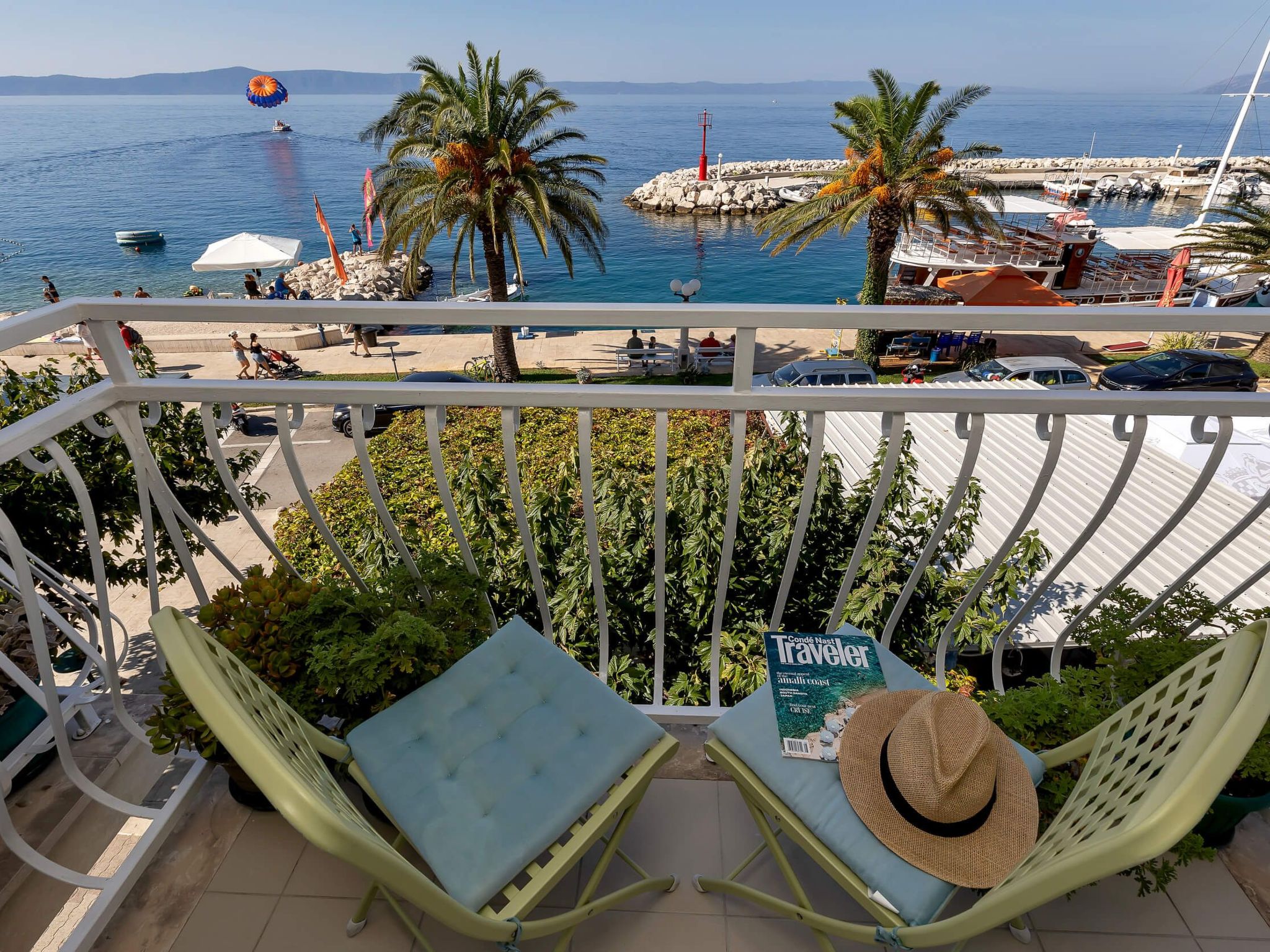 Vrijstaand appartement aan zee in Tučepi met balkon en airco - foto 33