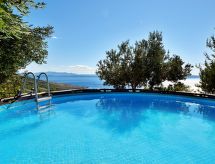 Vrijstaande villa Vesna met privézwembad en weids bergzicht in Tučepi - thumbnail 2