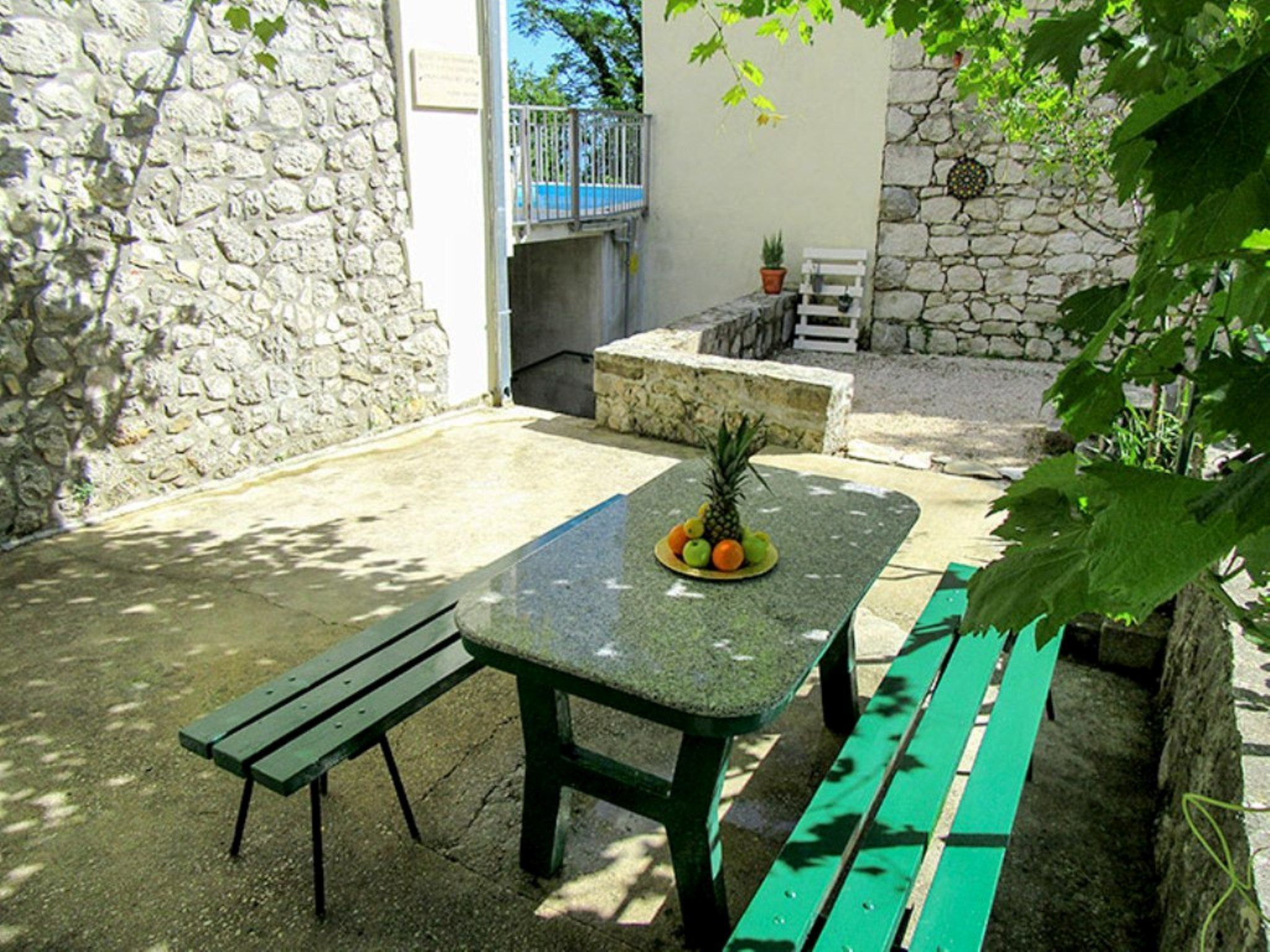 Maja mit Pool und herrlichem Meerblick-Dedans