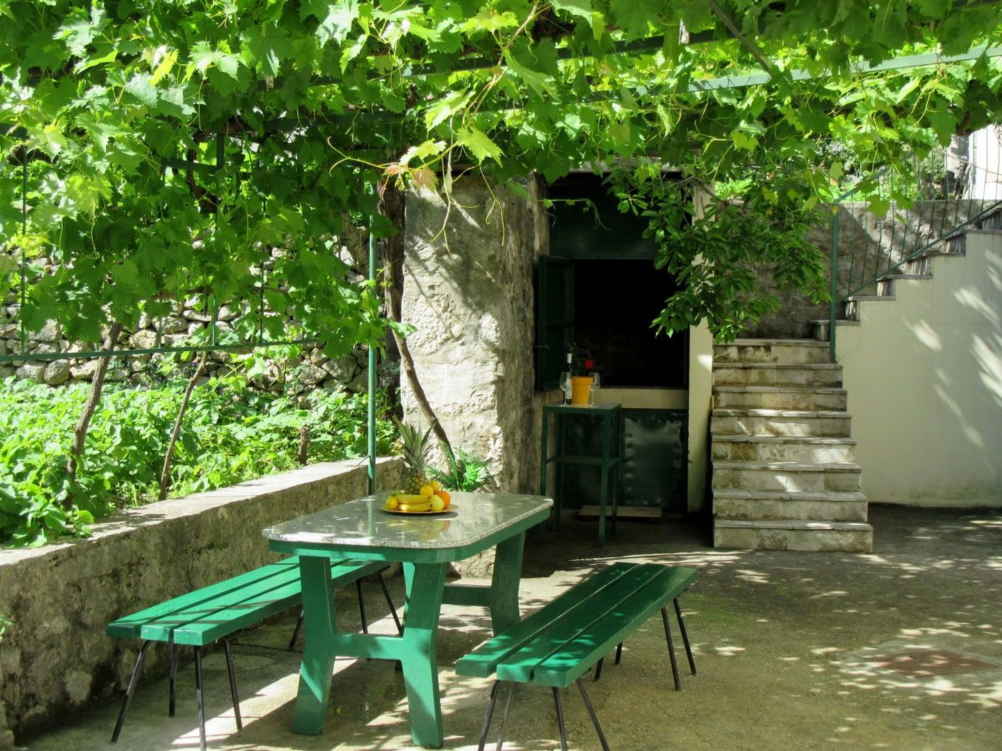 Maja mit Pool und herrlichem Meerblick-Dedans