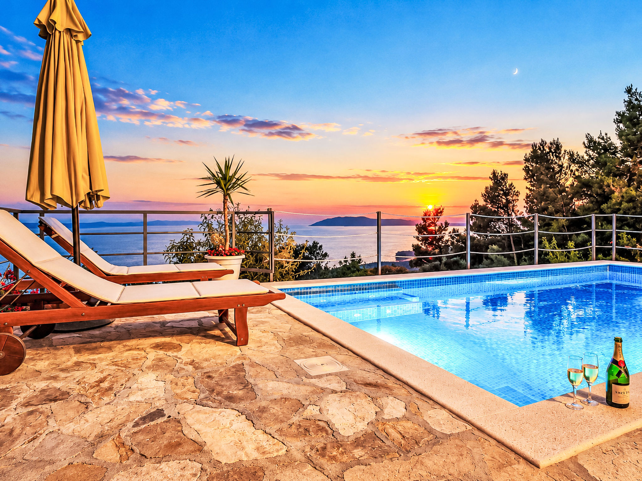Renoviertes Ferienhaus in Tučepi mit Privatem Pool