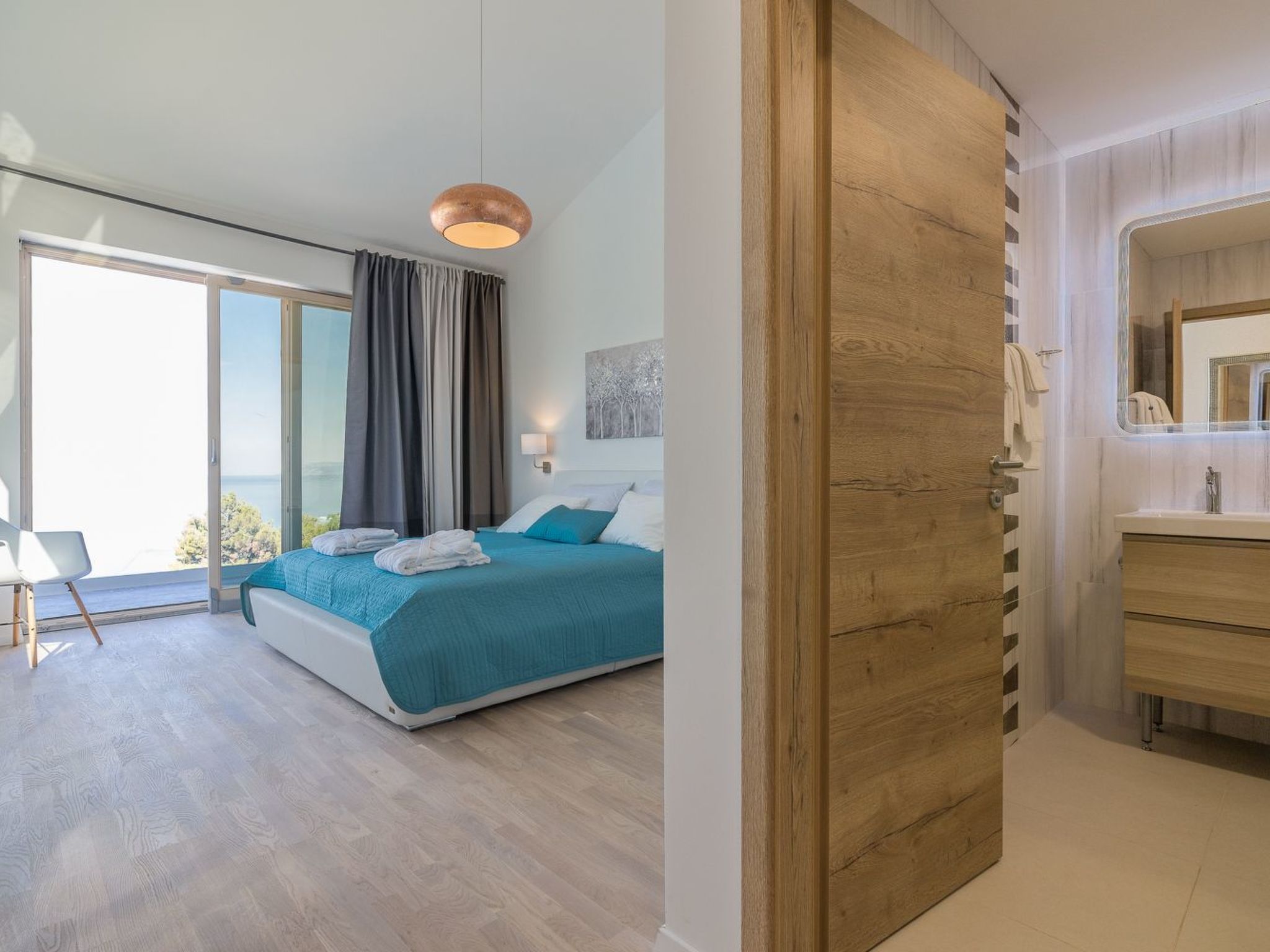 In Šimići mit Privatem Pool-Drinnen