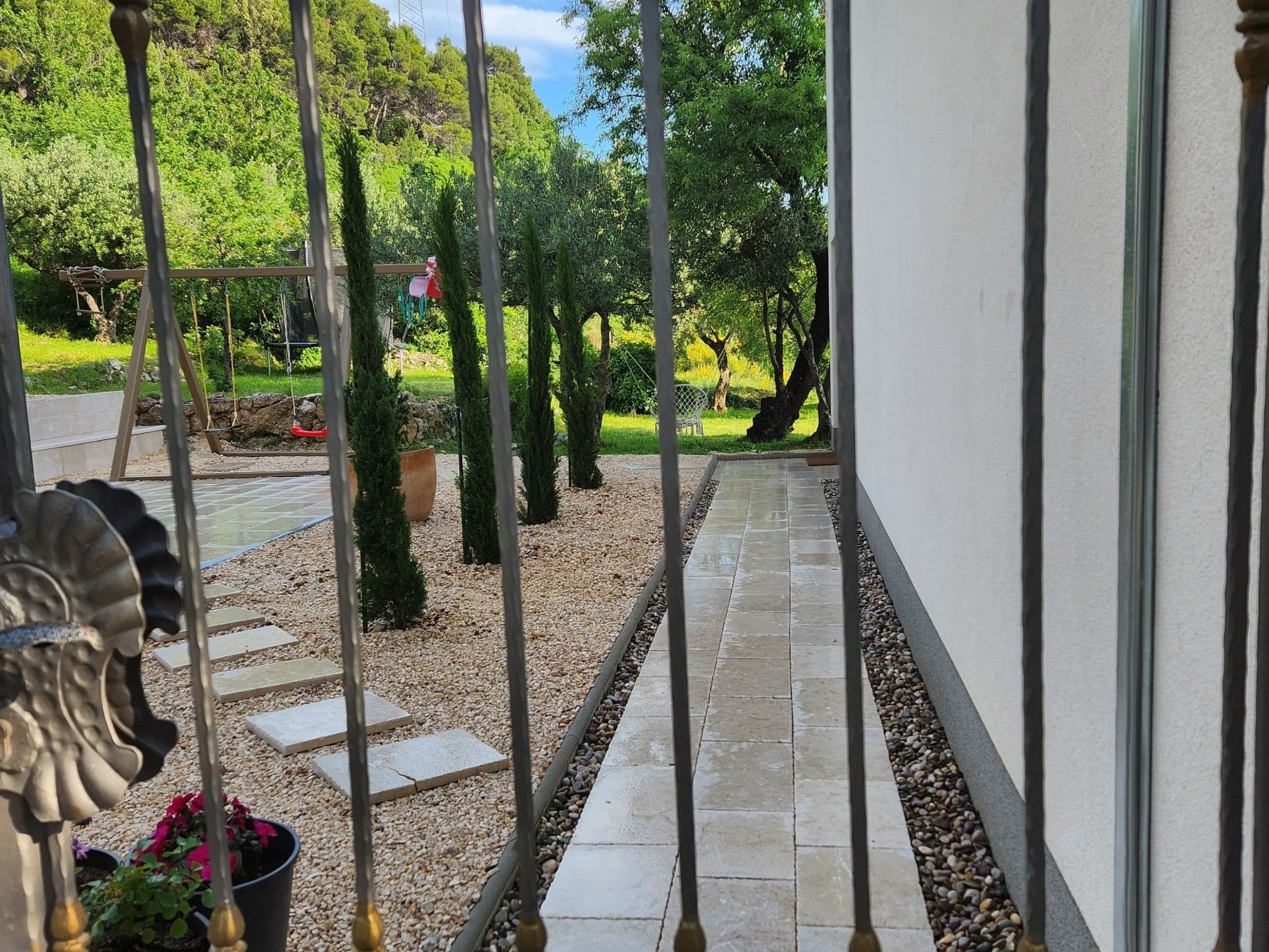 In Šimići mit Privatem Pool-Drinnen