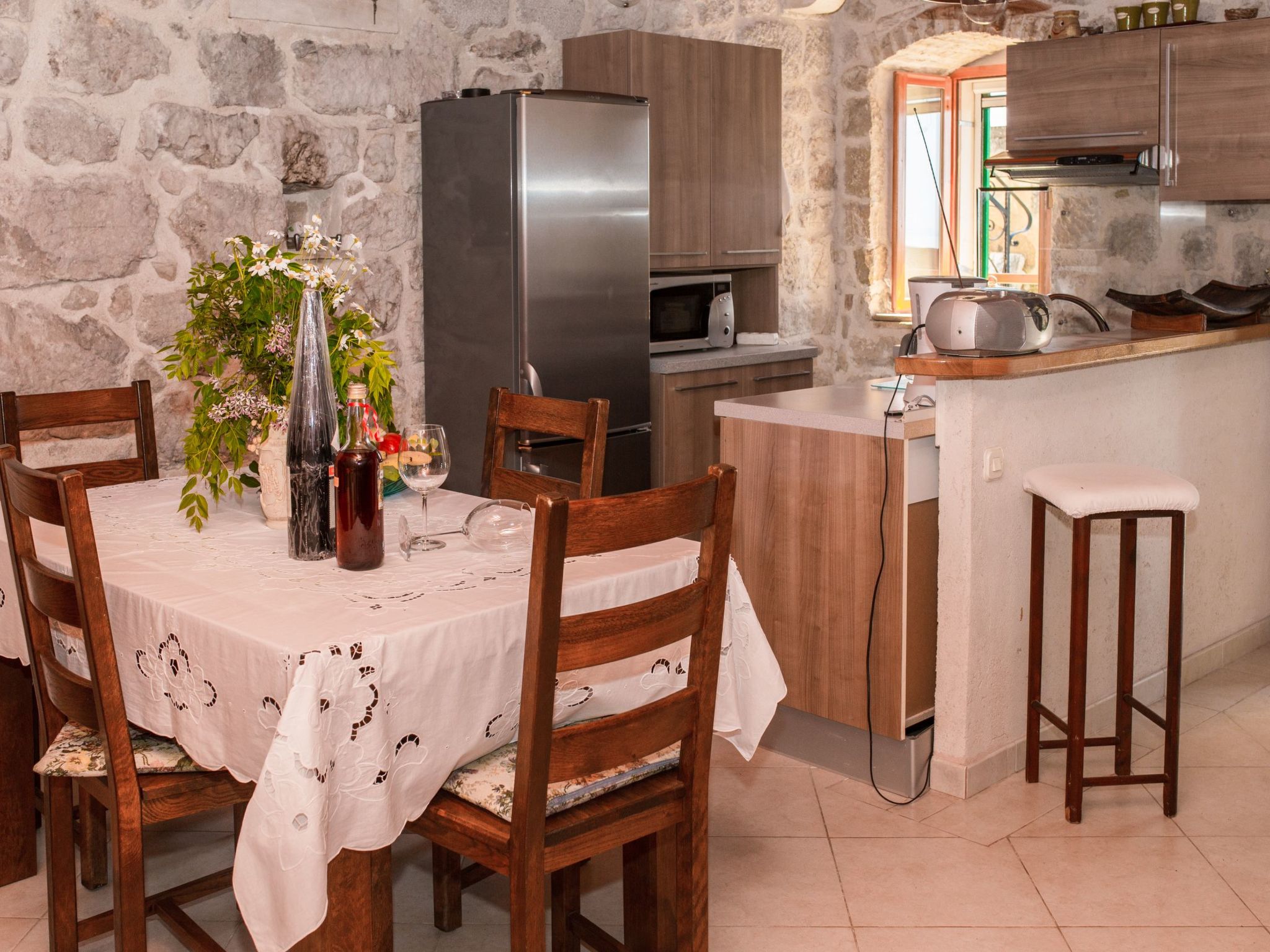 Mit Blick auf das Wasser-Binnen