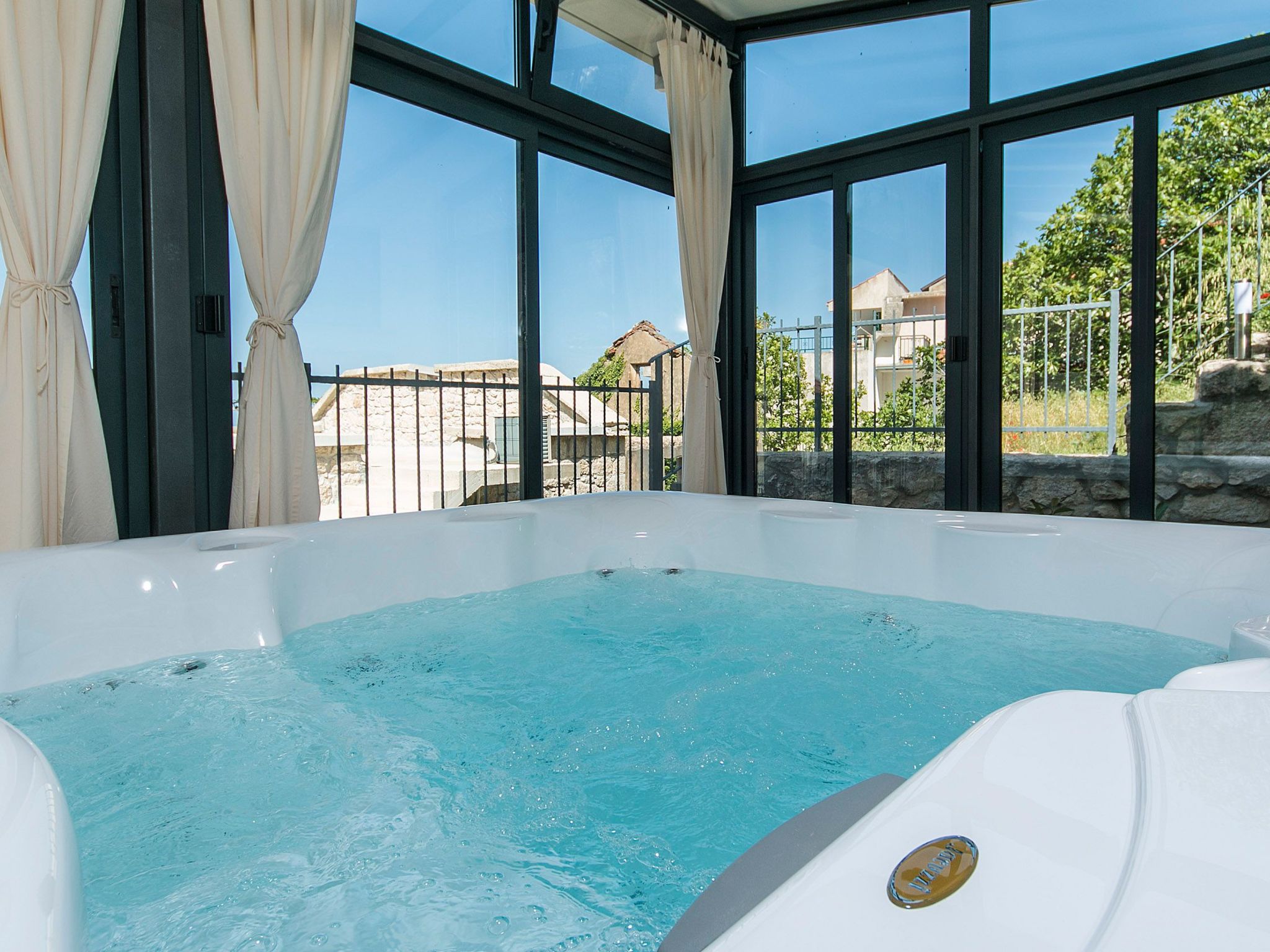 Für 5 Personen ca. 218 m&sup2; in Podgora, Dalmatien (Gespanschaft Split-Dalmat