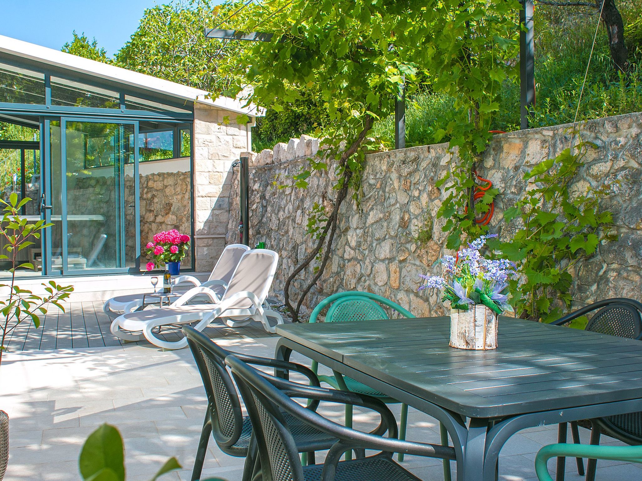 Für 5 Personen ca. 218 m&sup2; in Podgora, Dalmatien (Gespanschaft Split-Dalmat-Image-tags.info