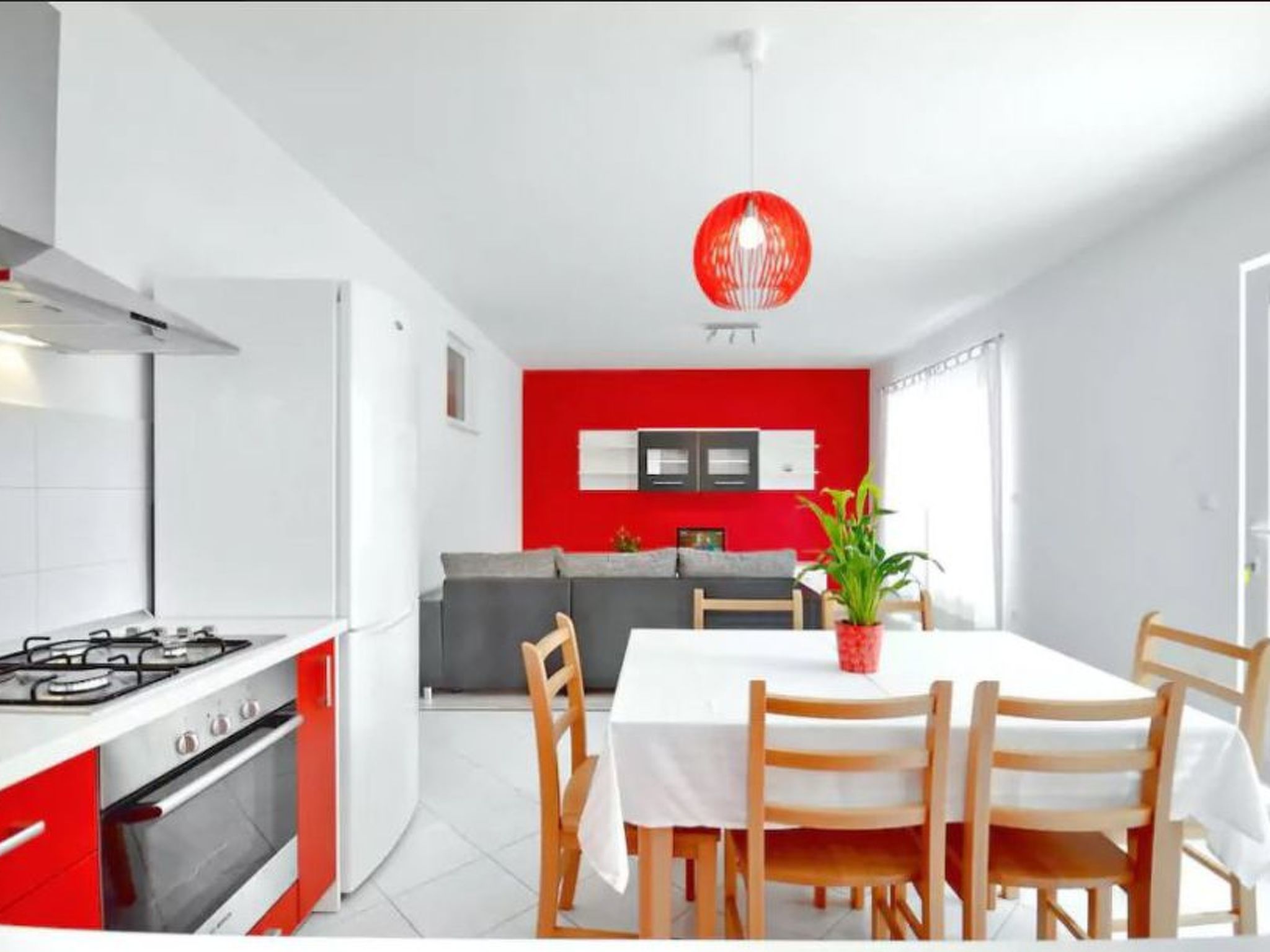 Für 6 Personen ca. 72 m&sup2; in Podgora, Dalmatien (Gespanschaft Split-Dalmati