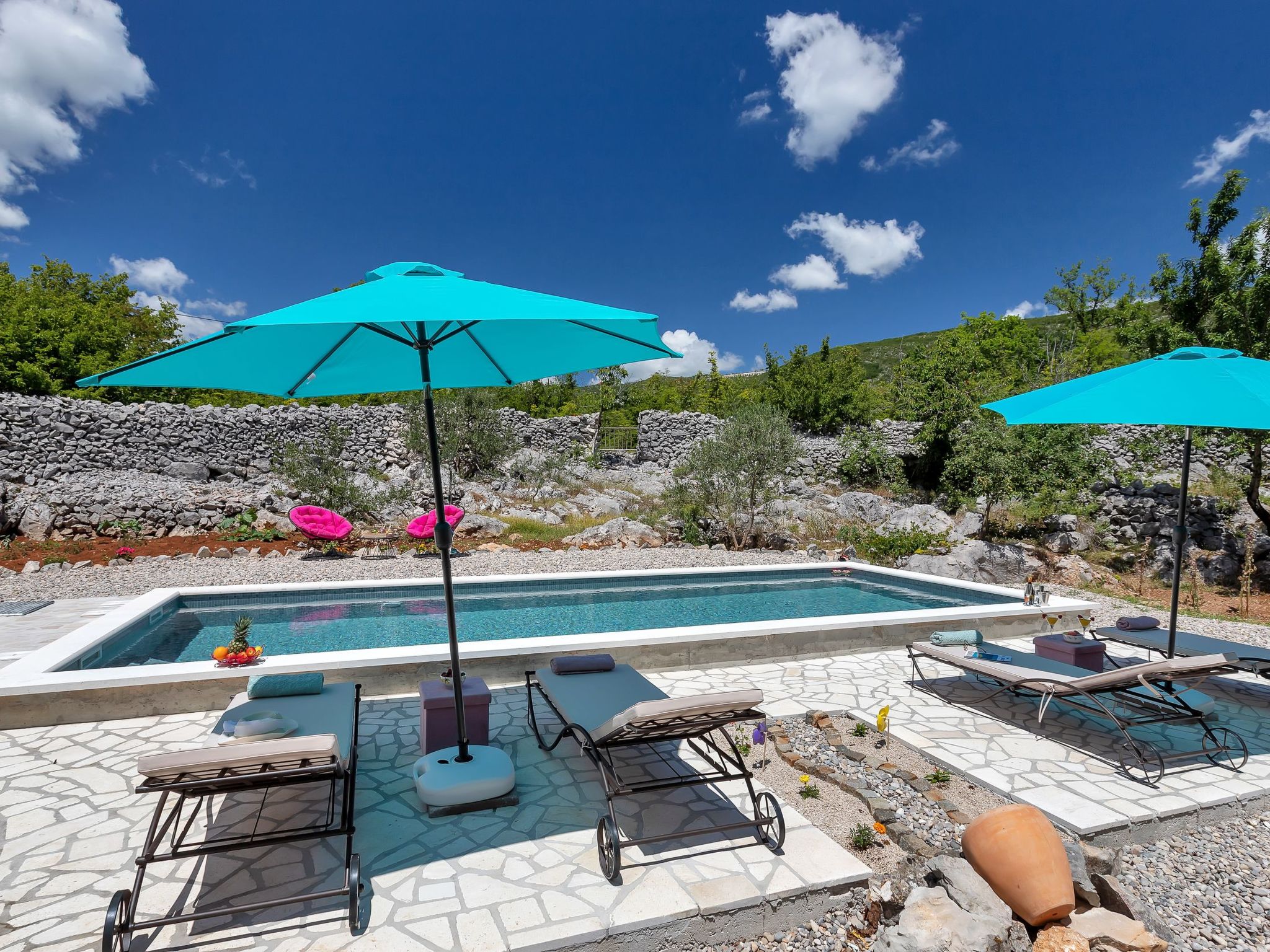 In Rašćane mit Beheiztem Pool-Dedans