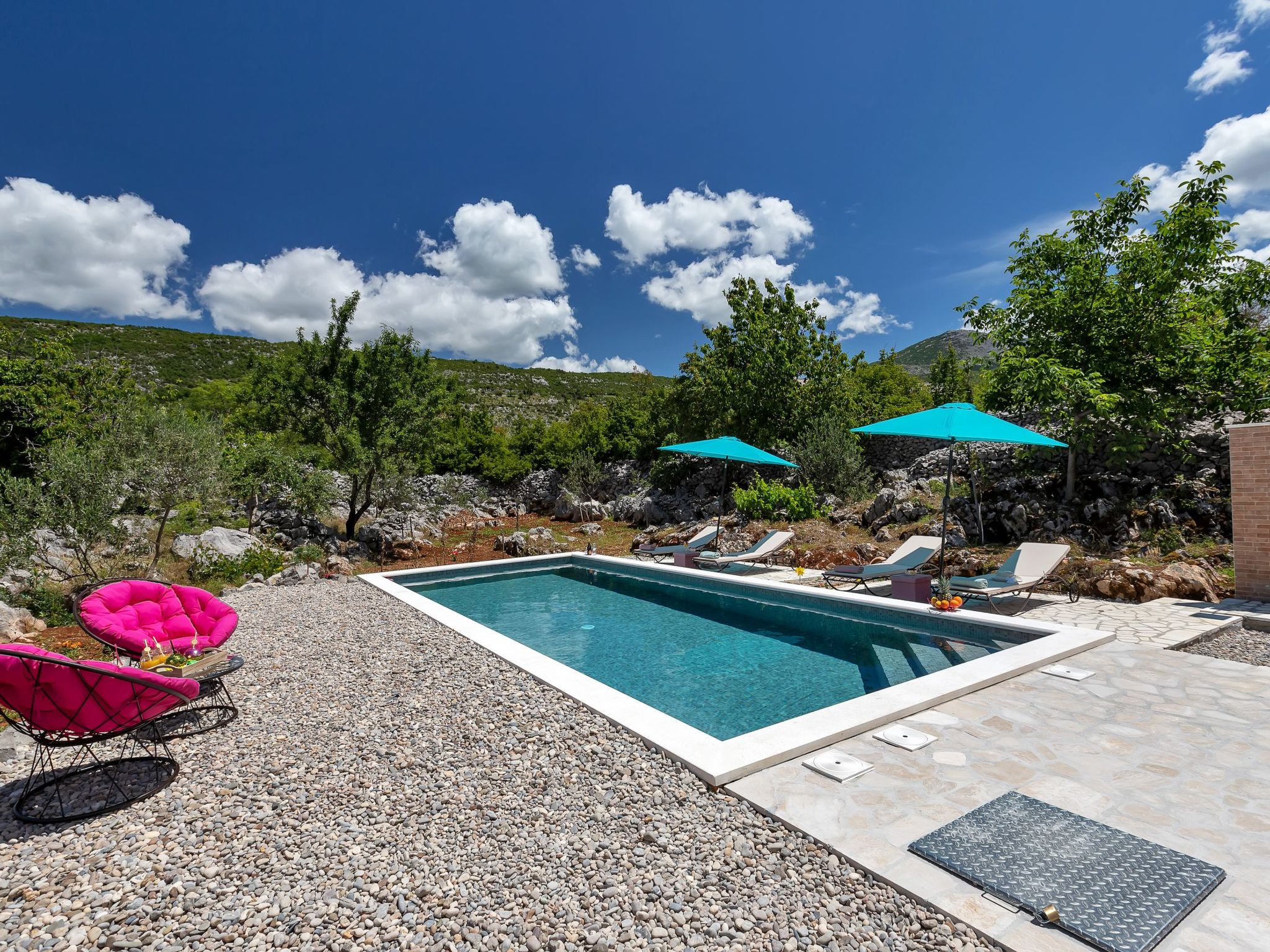 In Rašćane mit Beheiztem Pool-Dedans