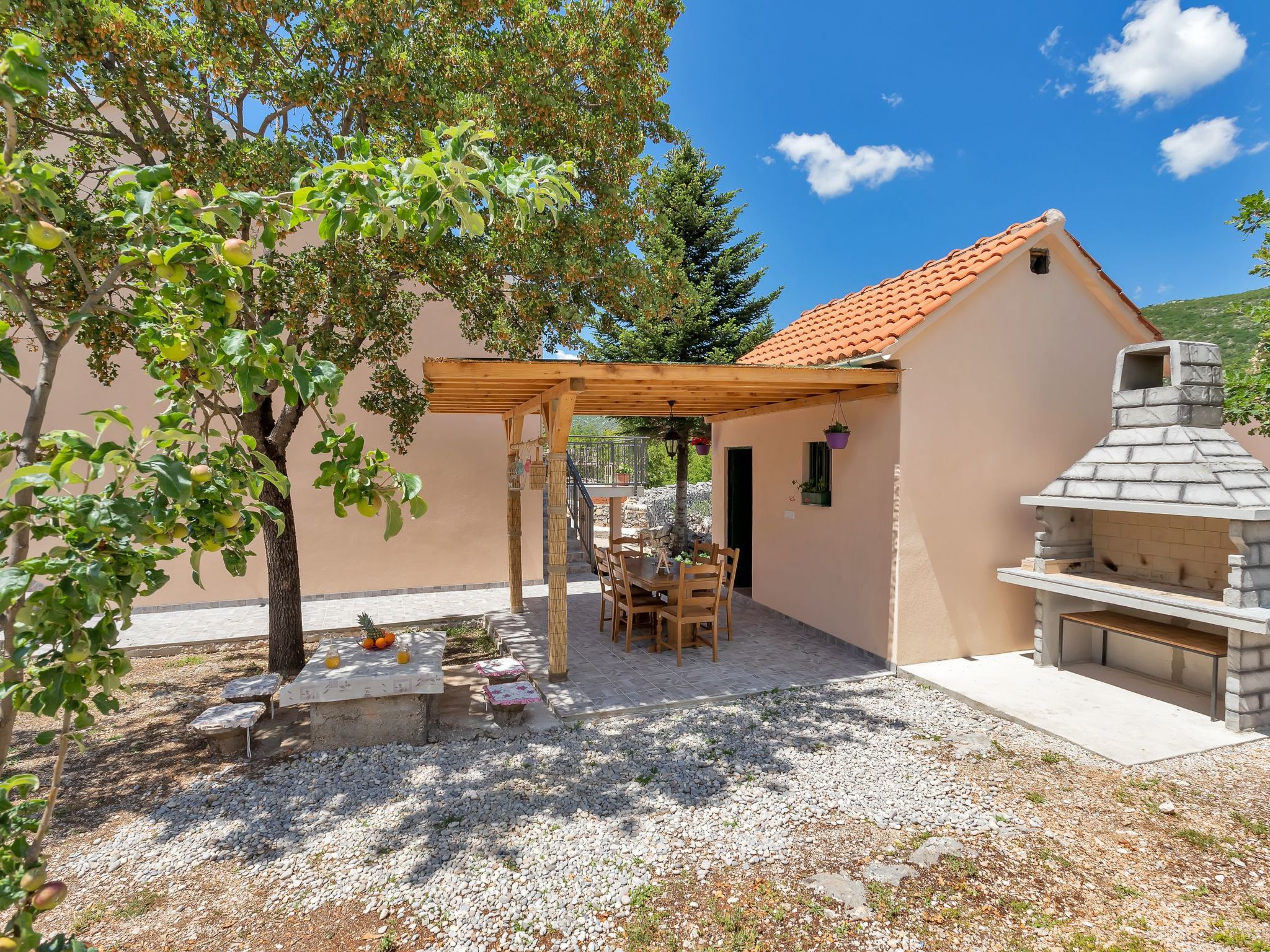 In Rašćane mit Beheiztem Pool-Dedans