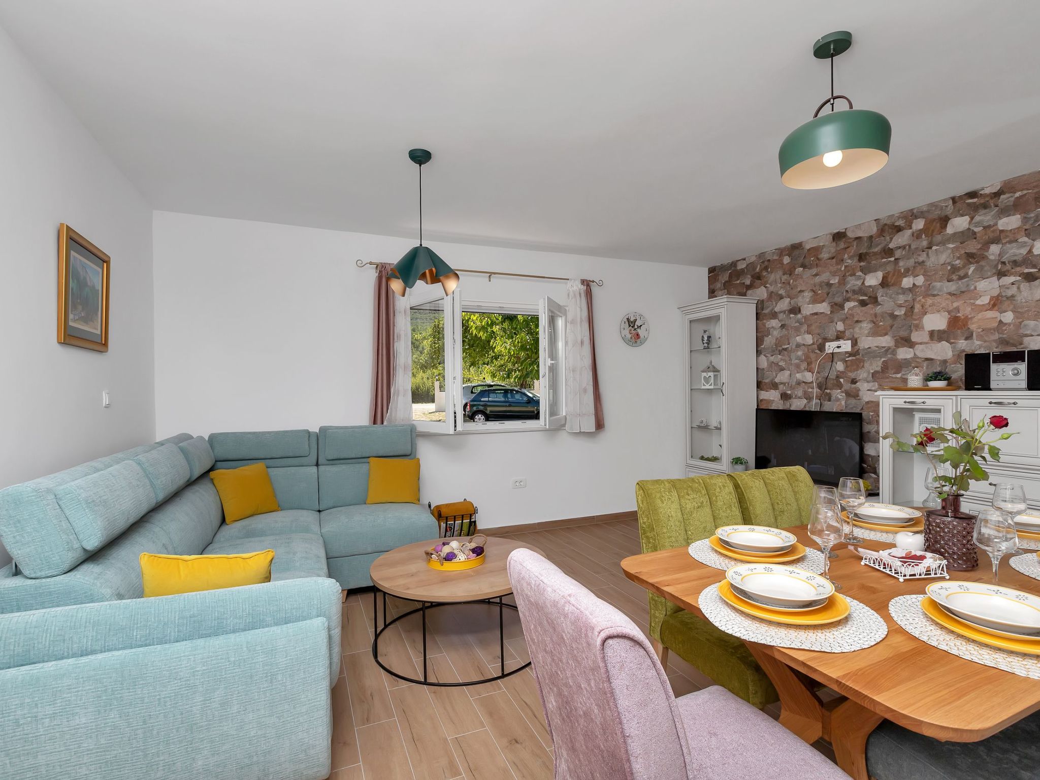 In Rašćane mit Beheiztem Pool-Dedans