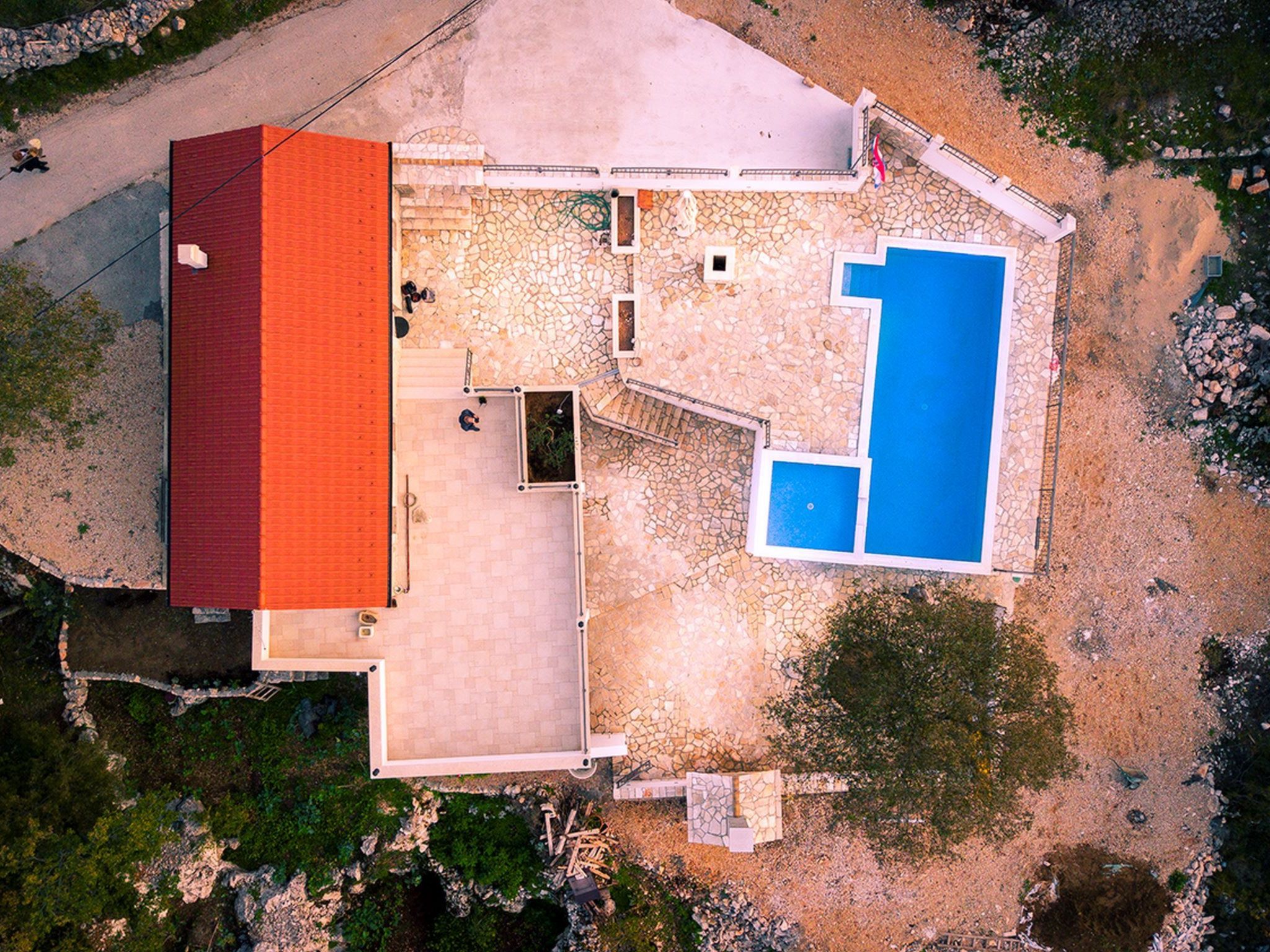 Stipanovi Dvori mit Bergblick-Dedans