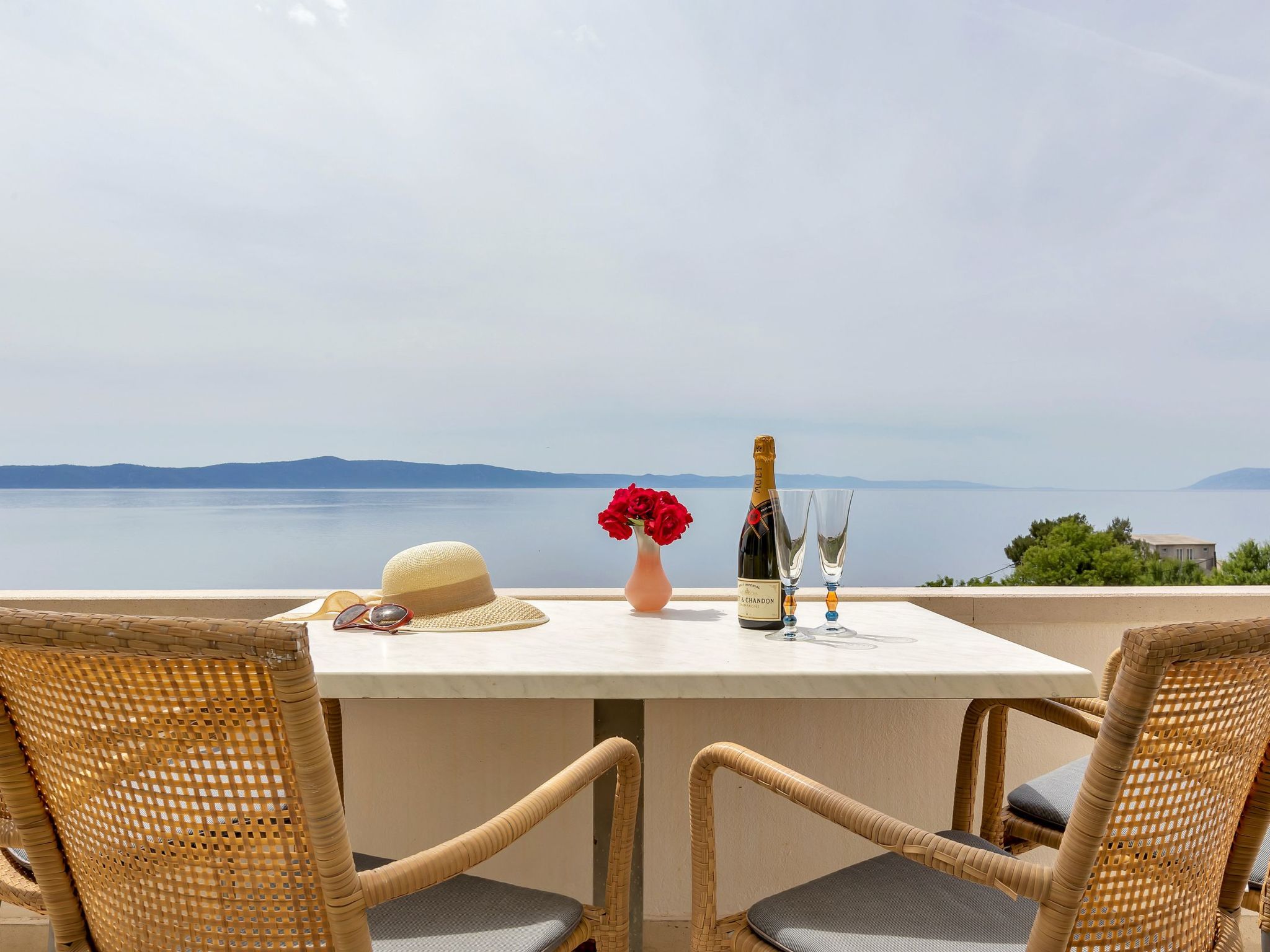 Wohnung in Drašnice mit Schönem Garten-Dedans