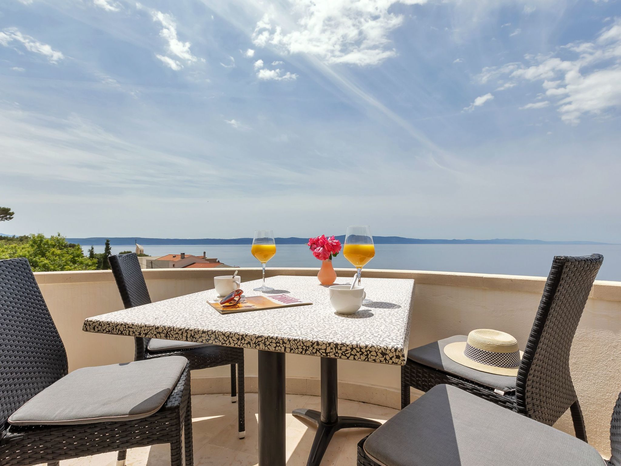 Tolle Wohnung in Drašnice mit Schönem Garten-Dedans