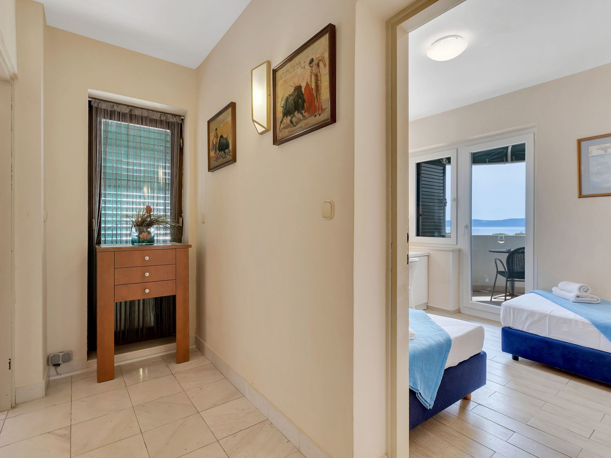 Tolle Wohnung in Drašnice mit Schönem Garten-Dedans