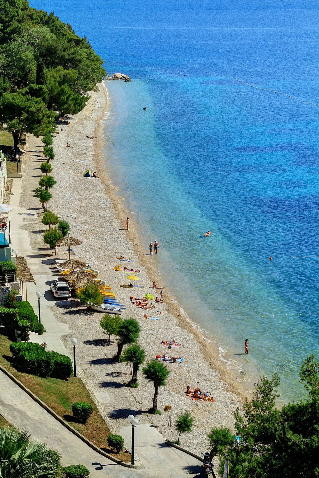 Komfortables Studio-Apartment mit Meerblick-Binnen