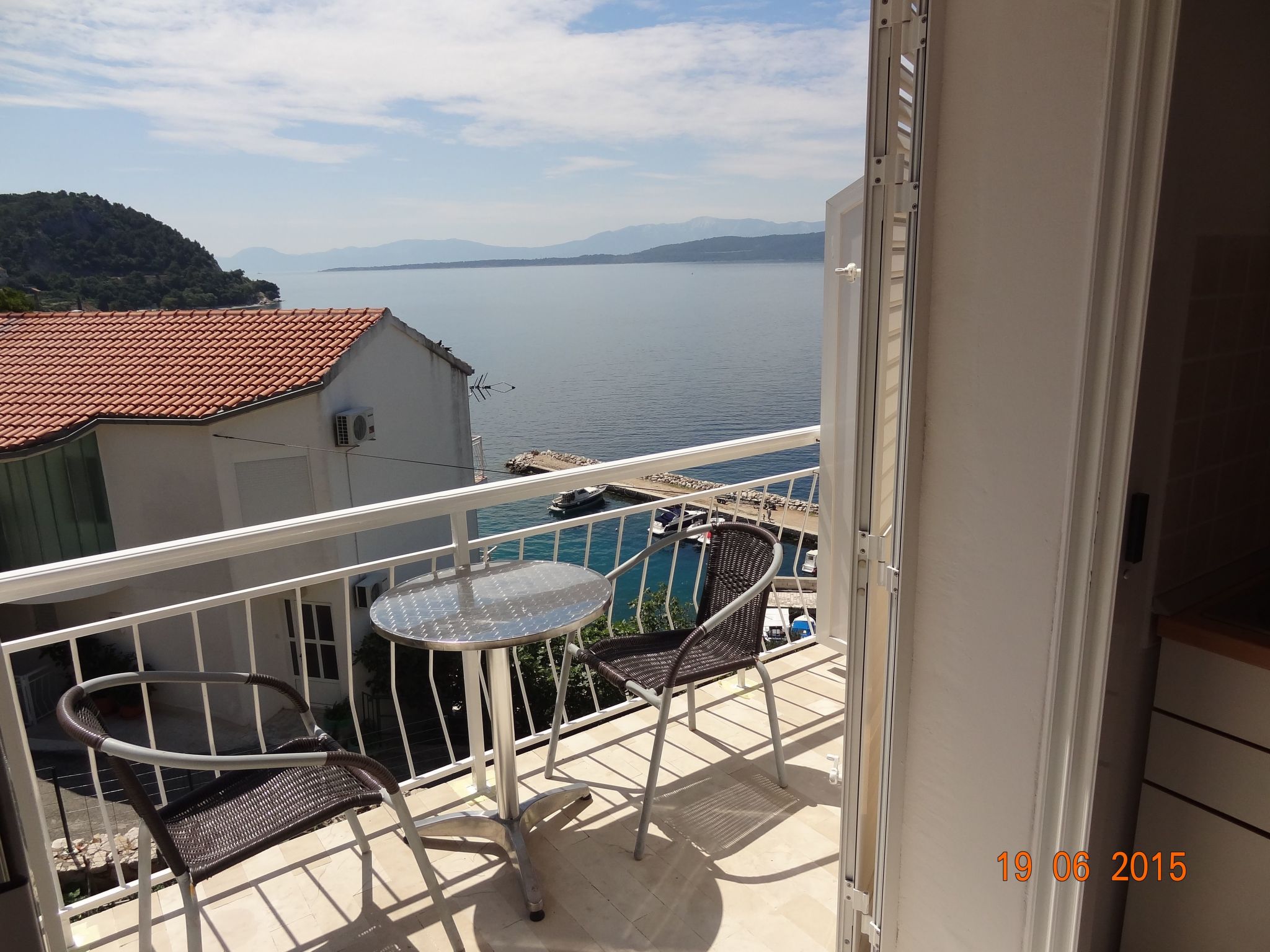 Komfortables Studio-Apartment mit Meerblick-Binnen