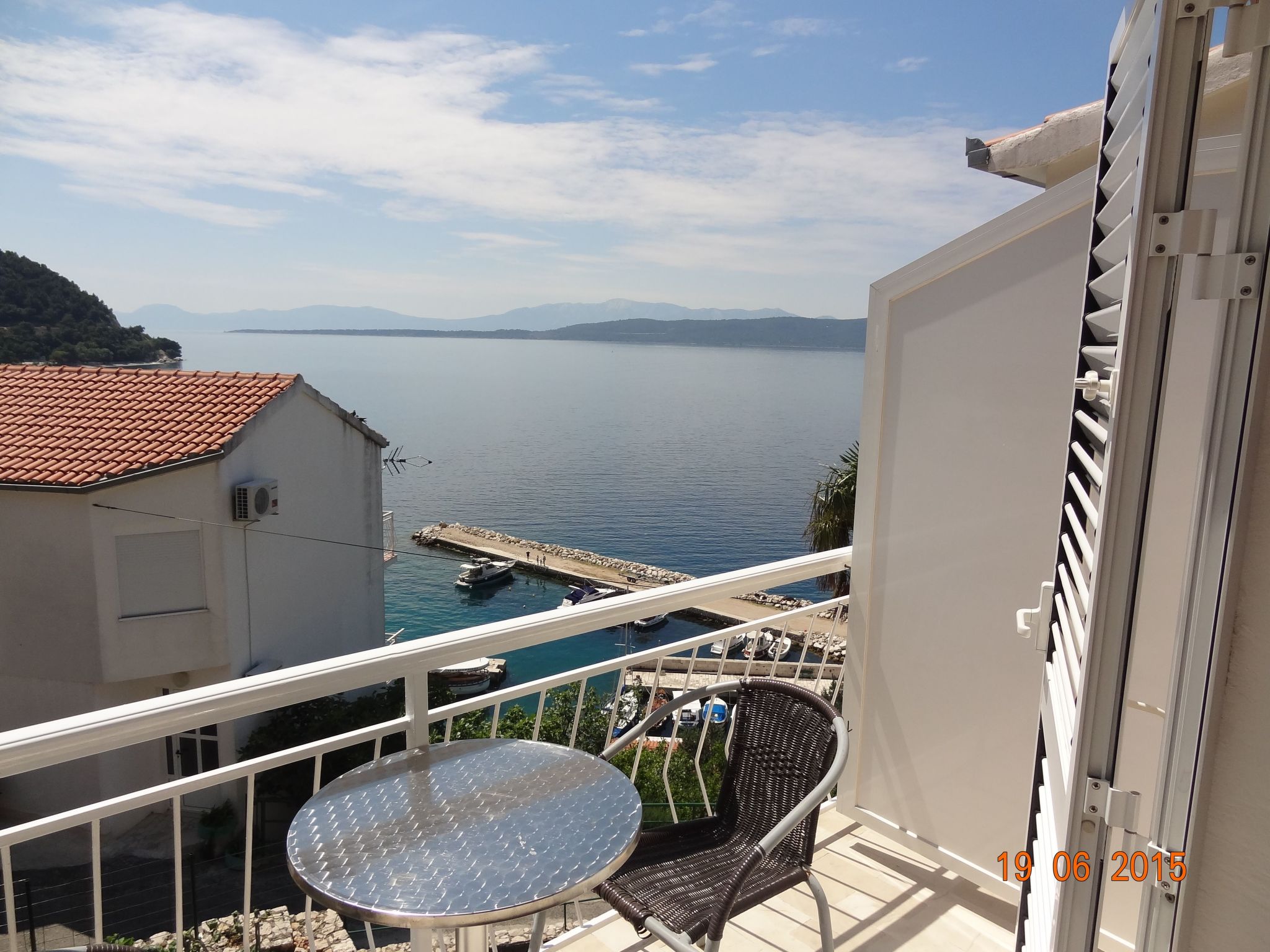 Komfortables Studio-Apartment mit Meerblick-Binnen