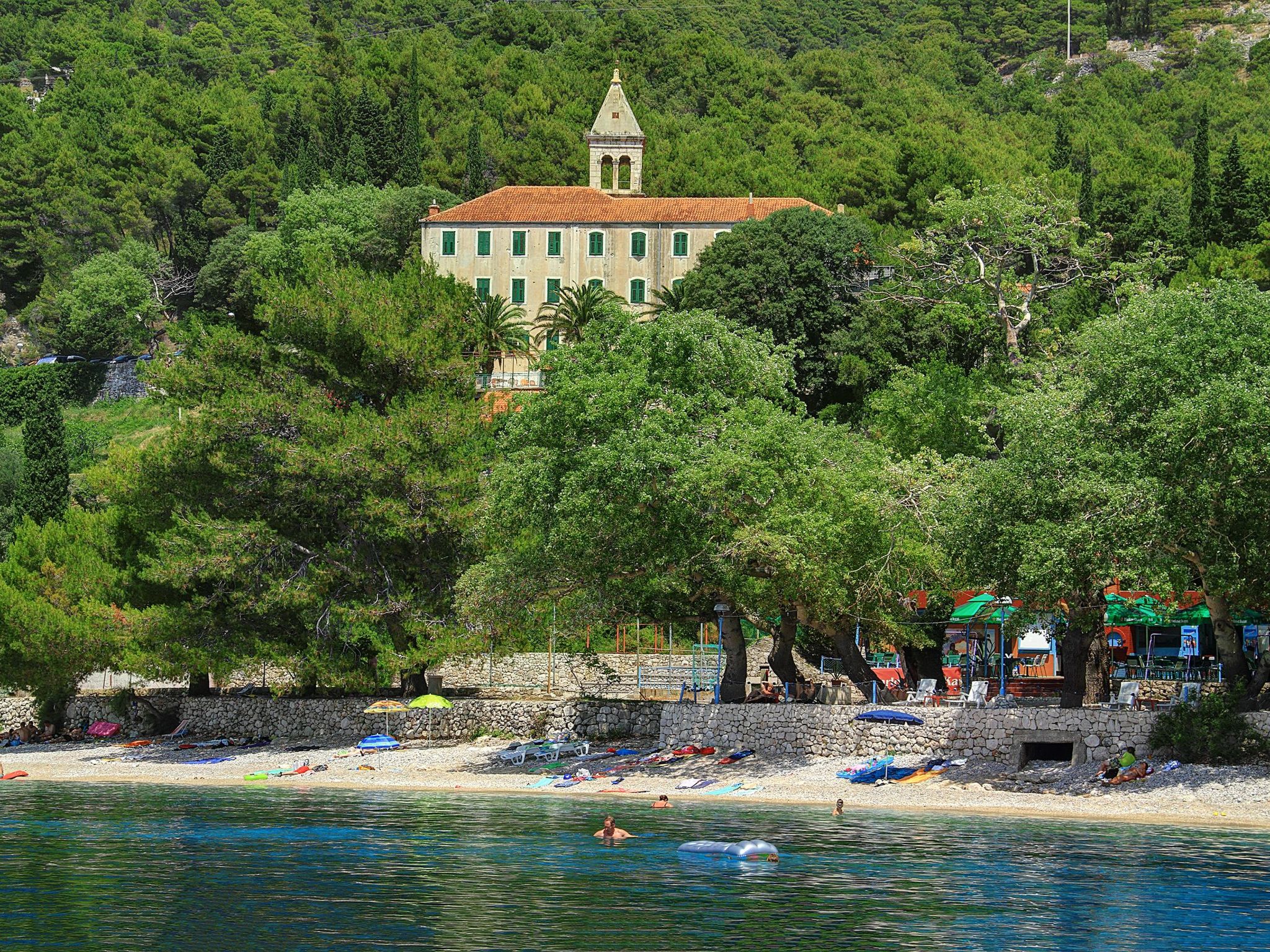 Komfortables Studio-Apartment mit Meerblick-Binnen