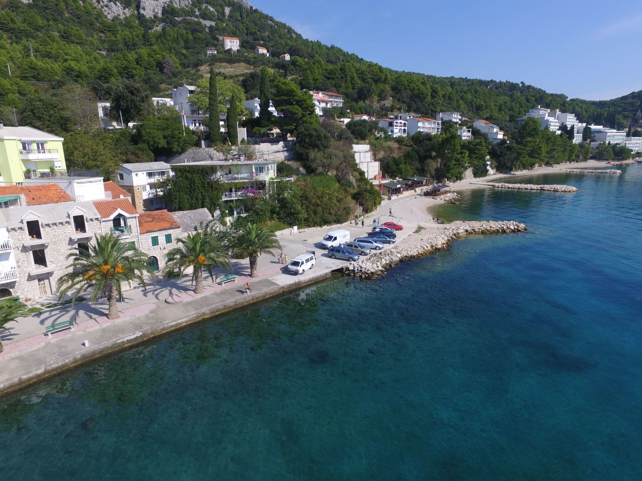 Komfortables Studio-Apartment mit Meerblick-Binnen