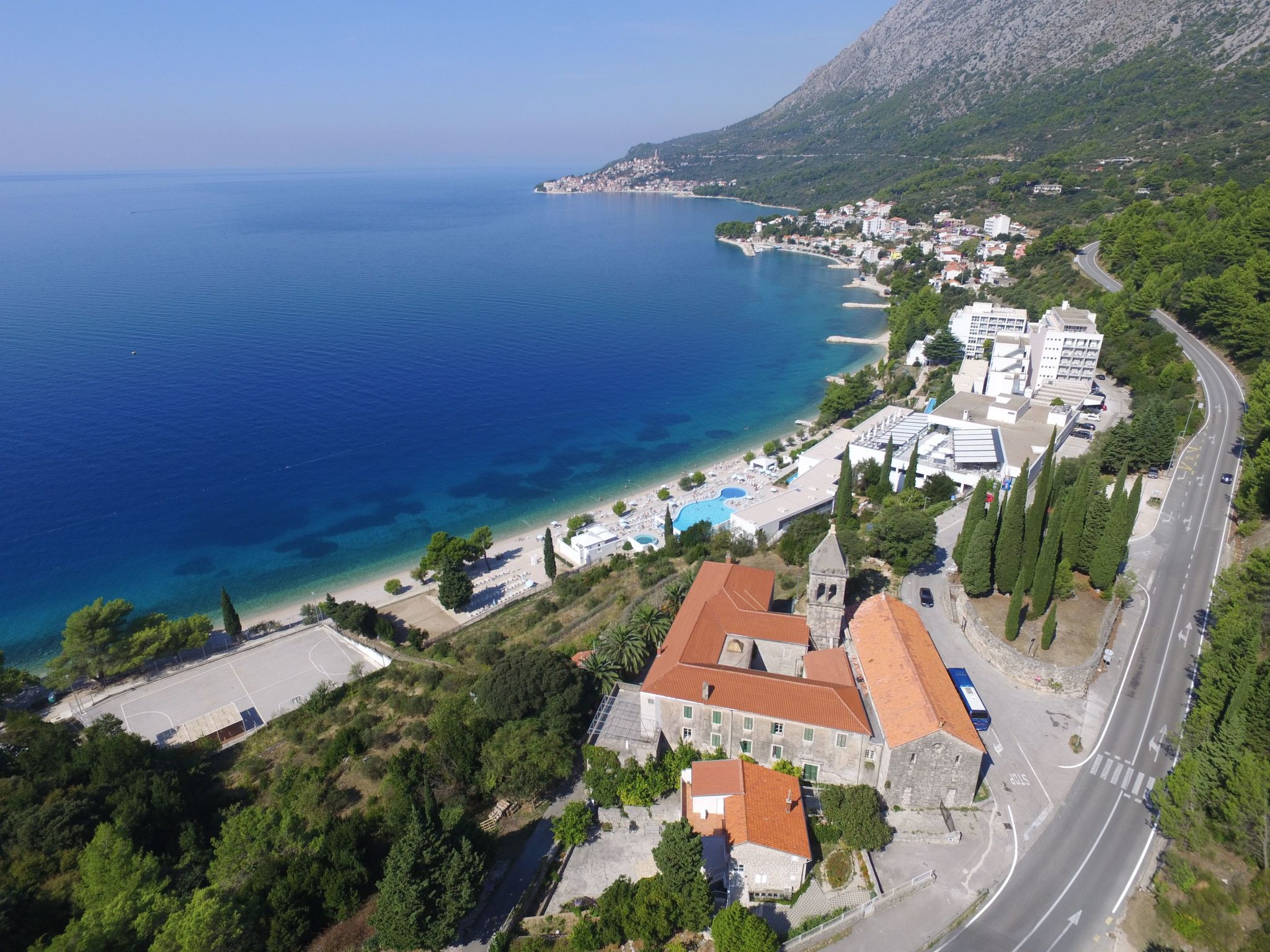 Komfortables Studio-Apartment mit Meerblick-Binnen